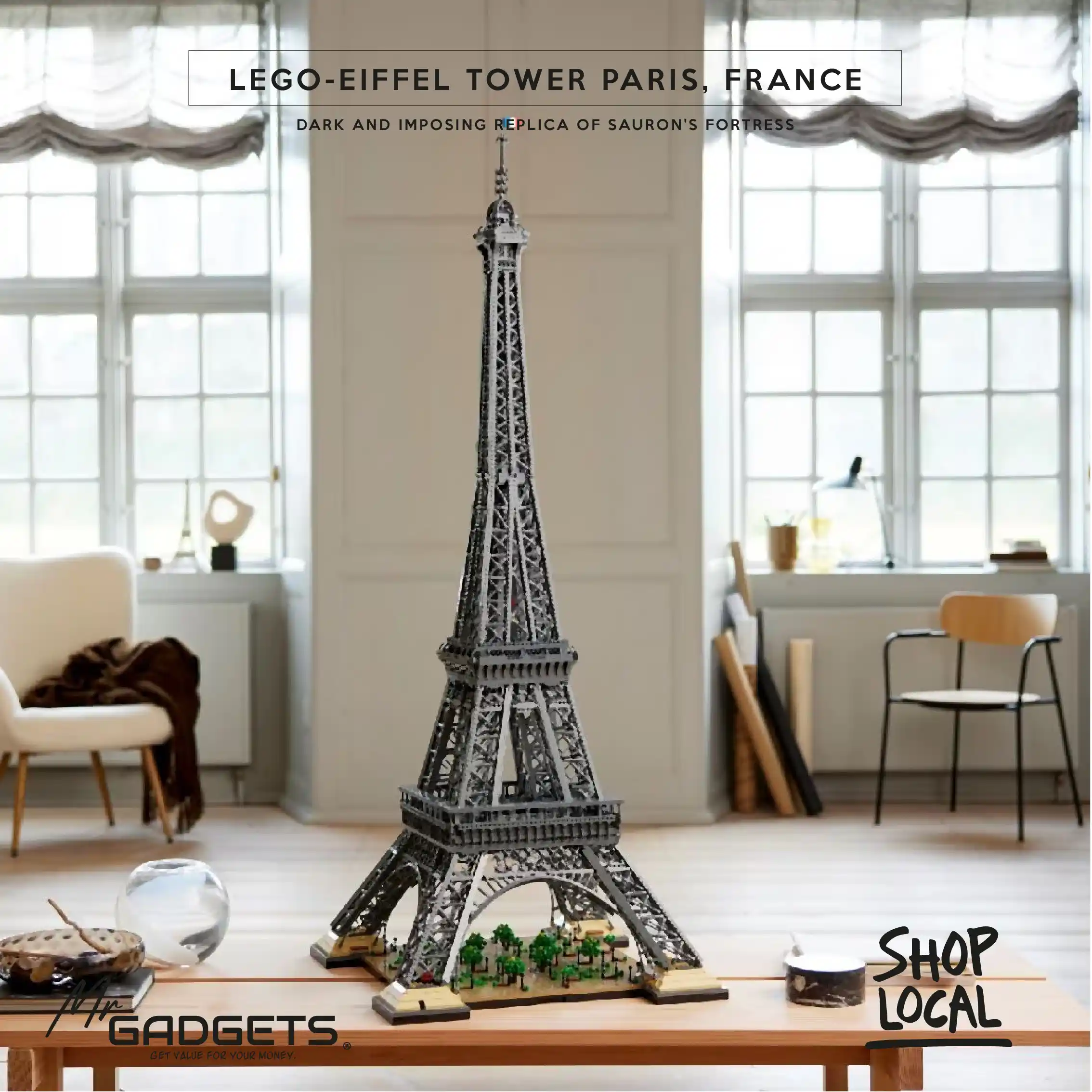 Eiffel Tower Building Blocks - Image 8