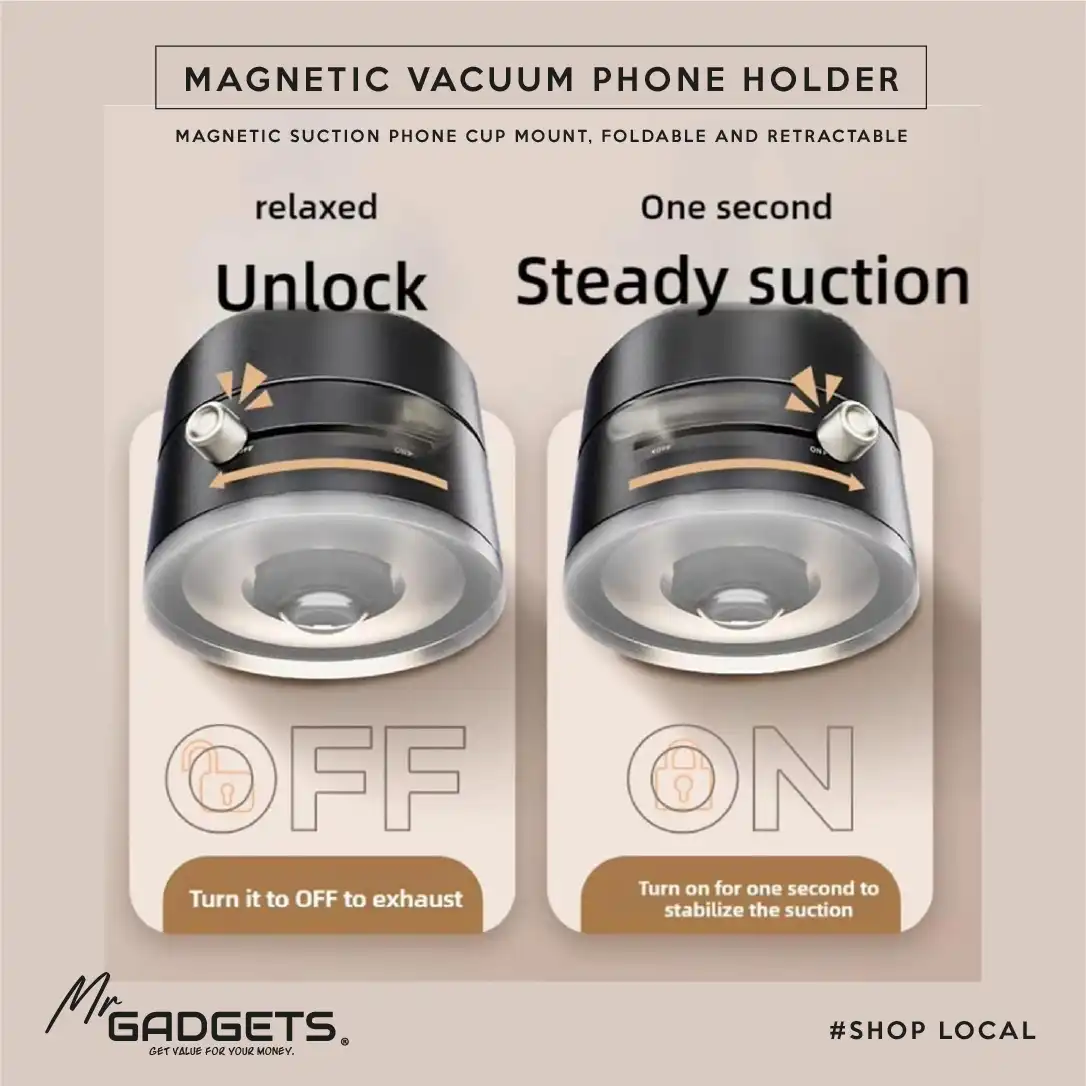 Magnetic Vacuum Phone Holder - Image 6
