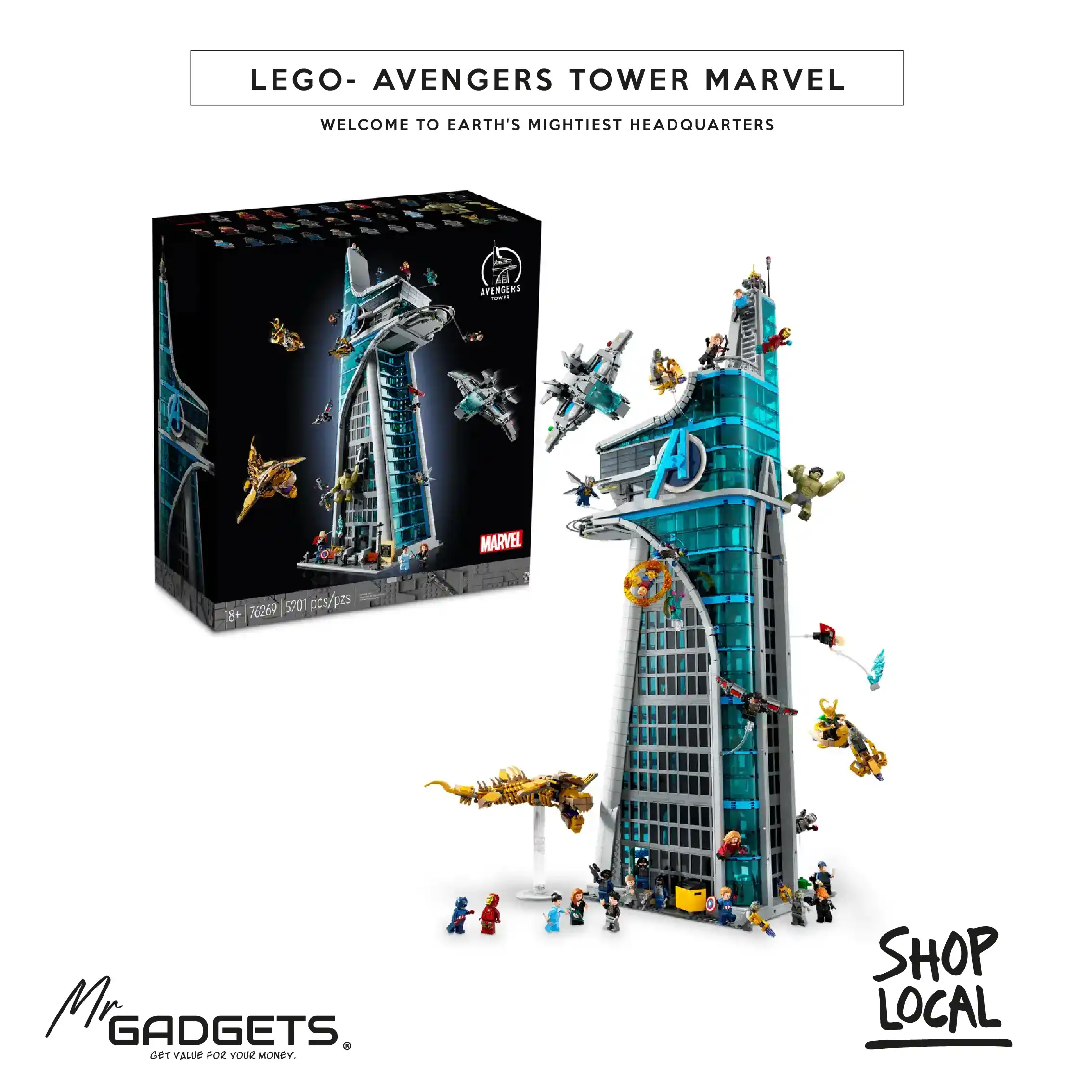 Avengers Tower Building Blocks - Image 3