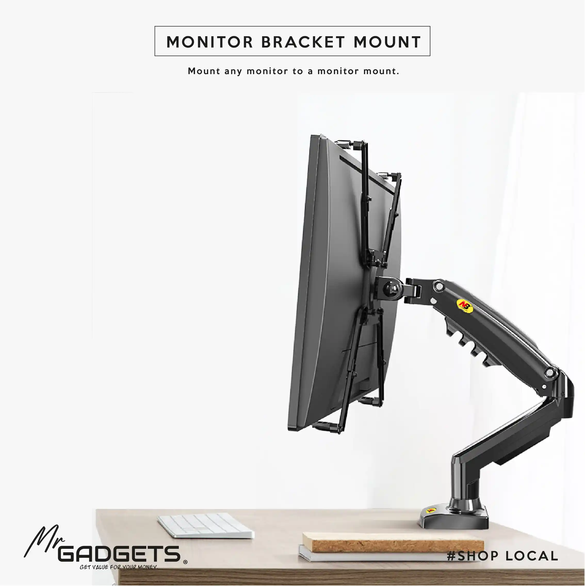 Monitor Bracket Clamp. - Image 2