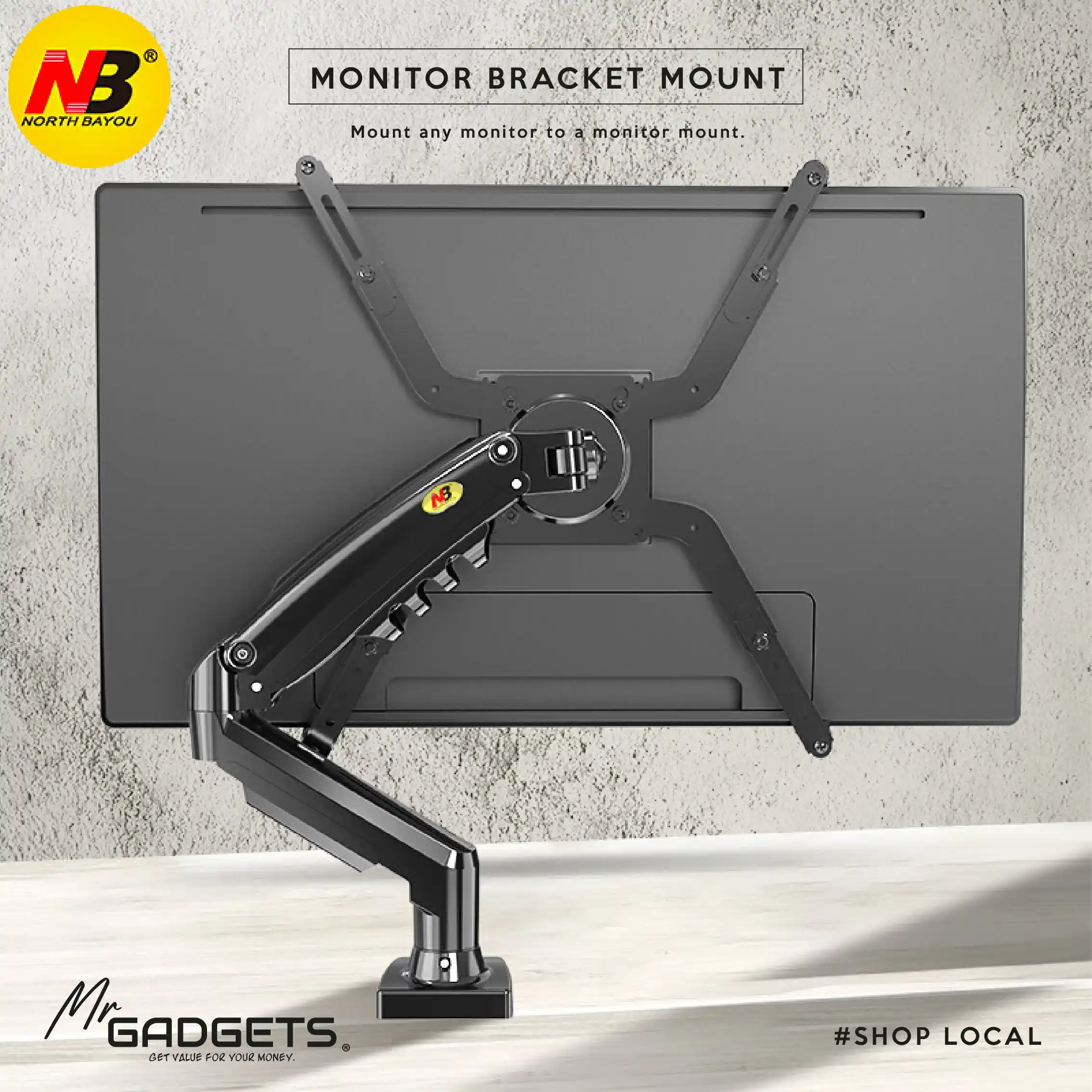 Monitor Bracket Clamp.