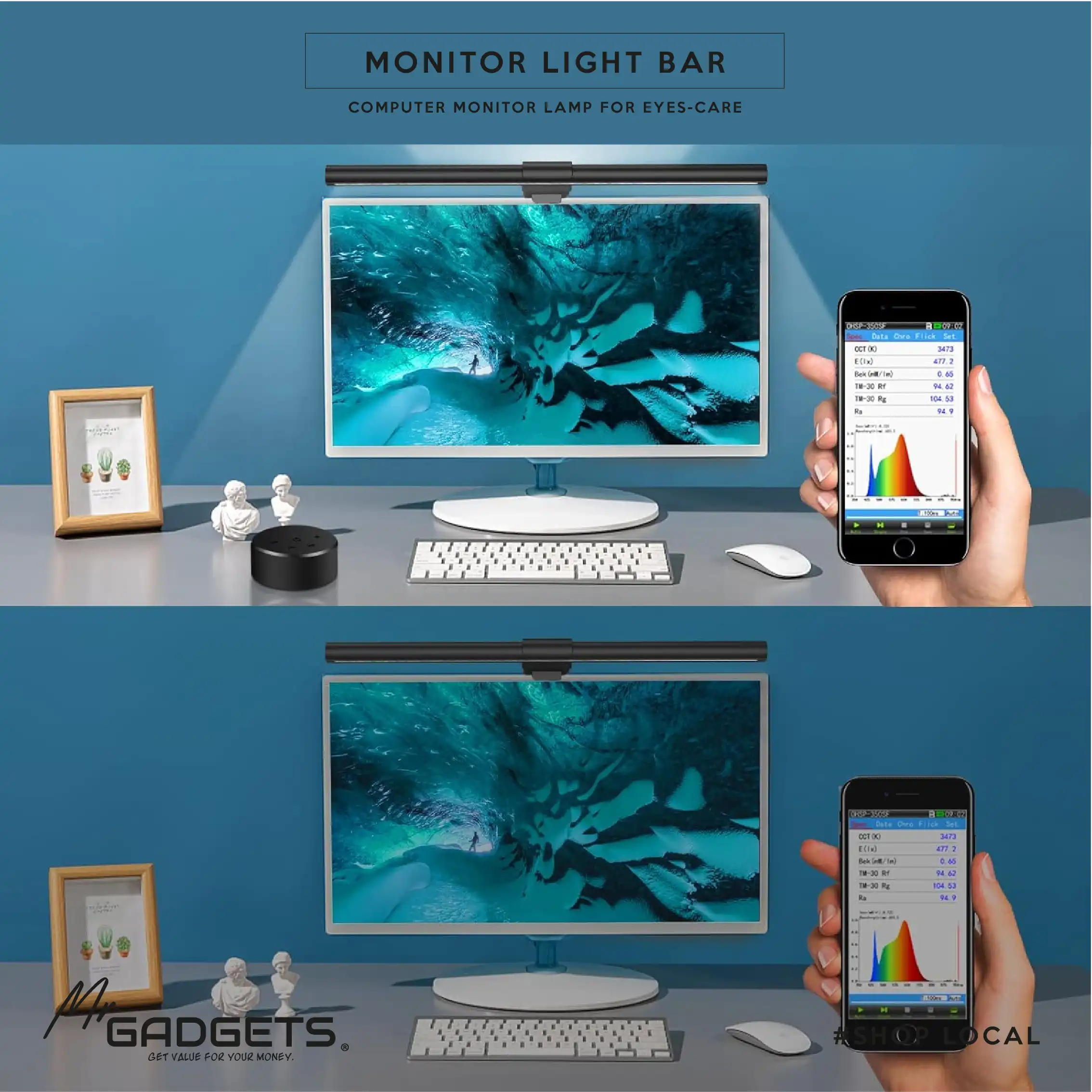 Monitor Light Bar with Remote Control - Image 3