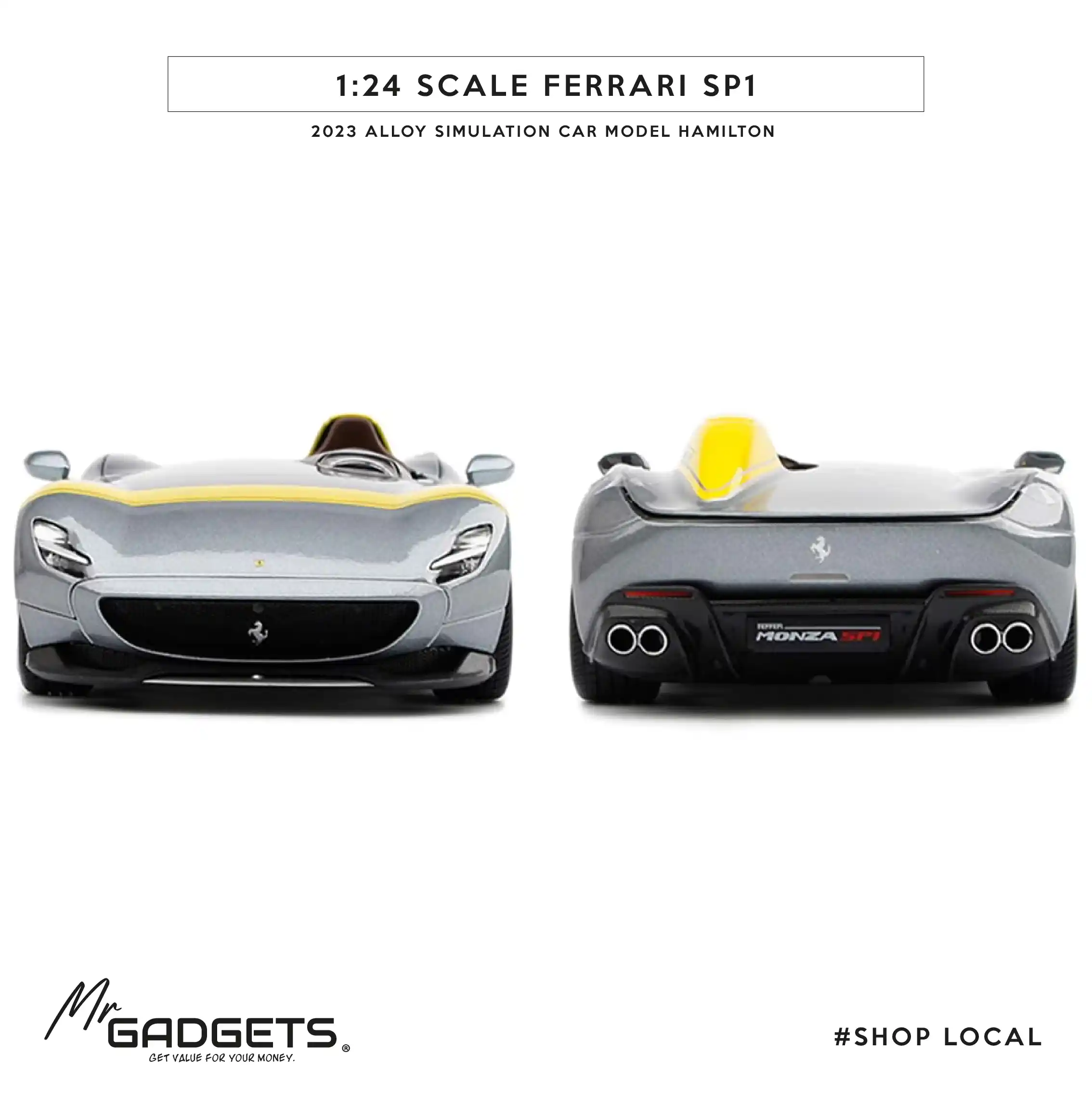 Ferrari Monza SP1 1:24 Scale DieCast - Image 6