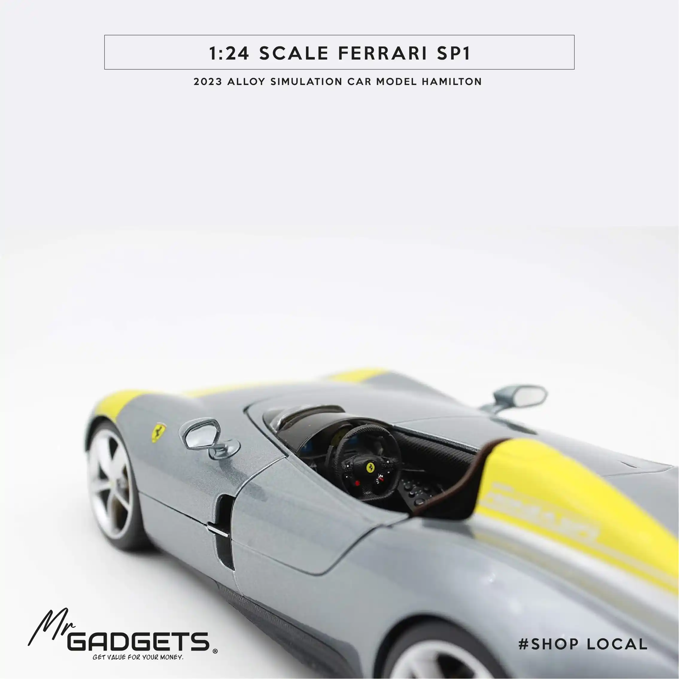 Ferrari Monza SP1 1:24 Scale DieCast - Image 8