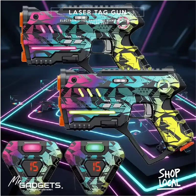 Cyberpunk Laser Tag Gun - Image 4