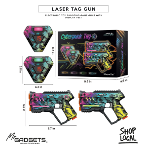 Cyberpunk Laser Tag Gun
