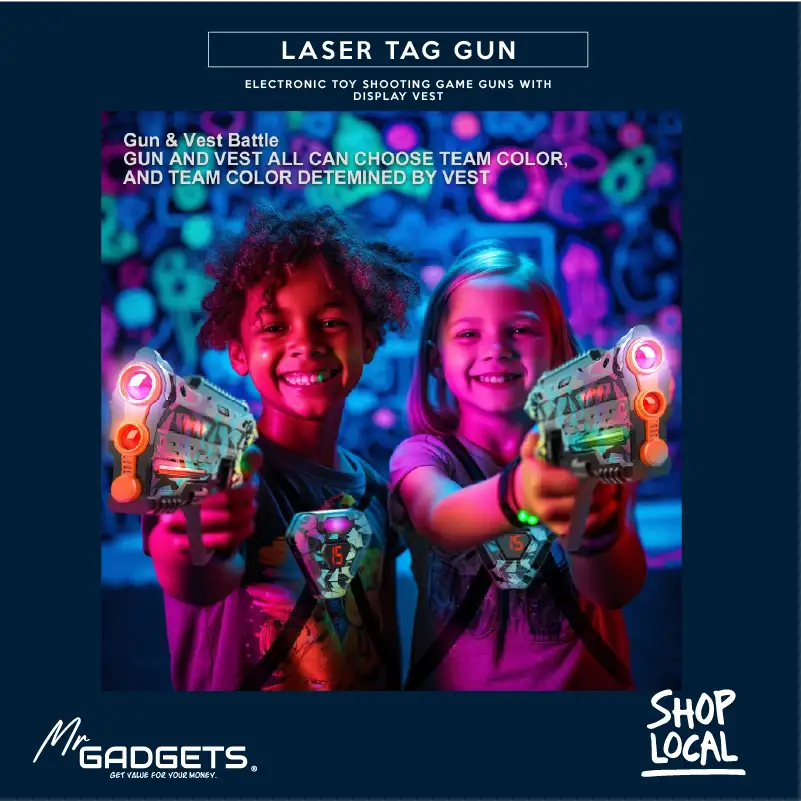 Cyberpunk Laser Tag Gun - Image 8