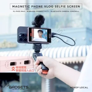 Phone Vlog Selfie Screen