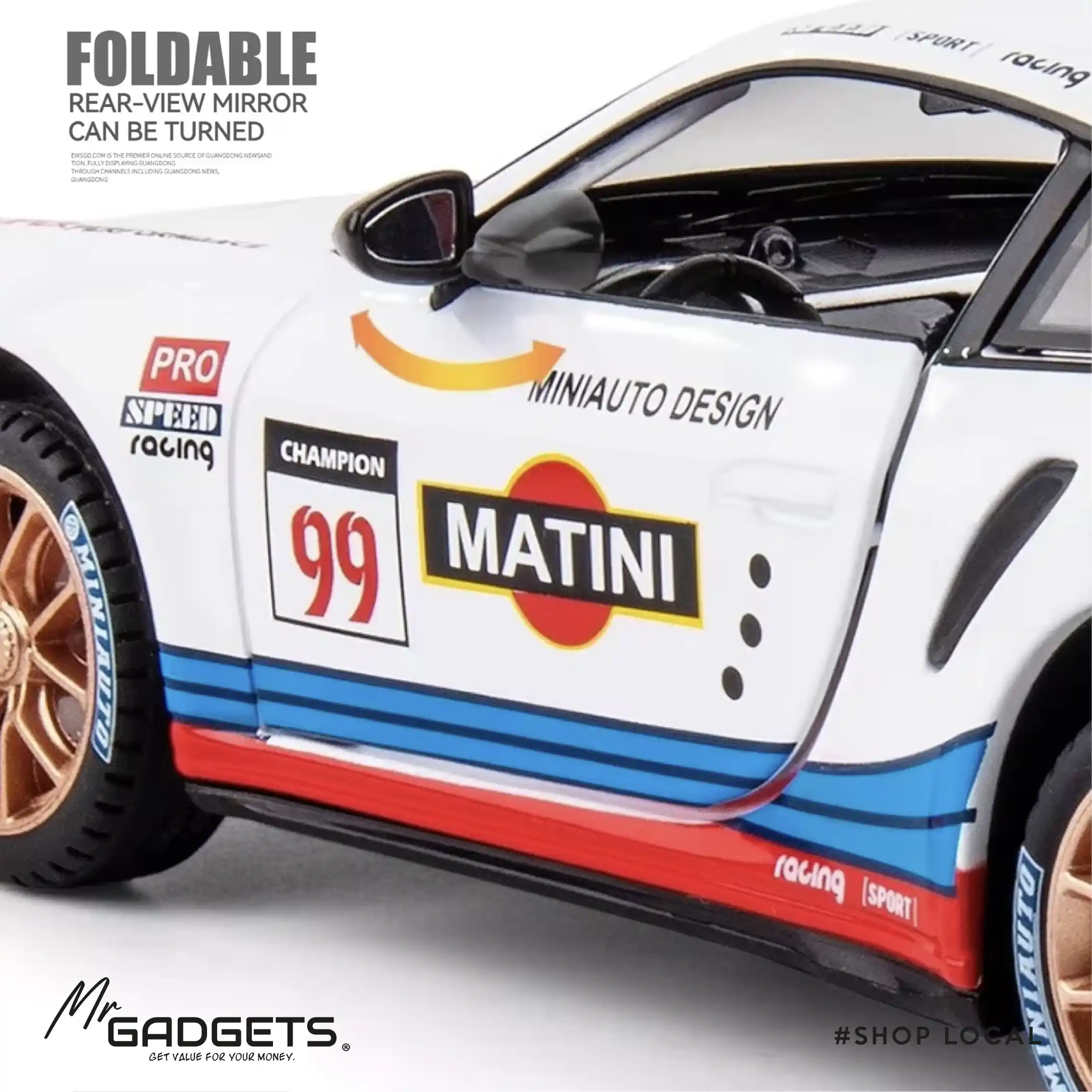 Porsche 911 GT3 RSR 1:24 Scale - Image 5
