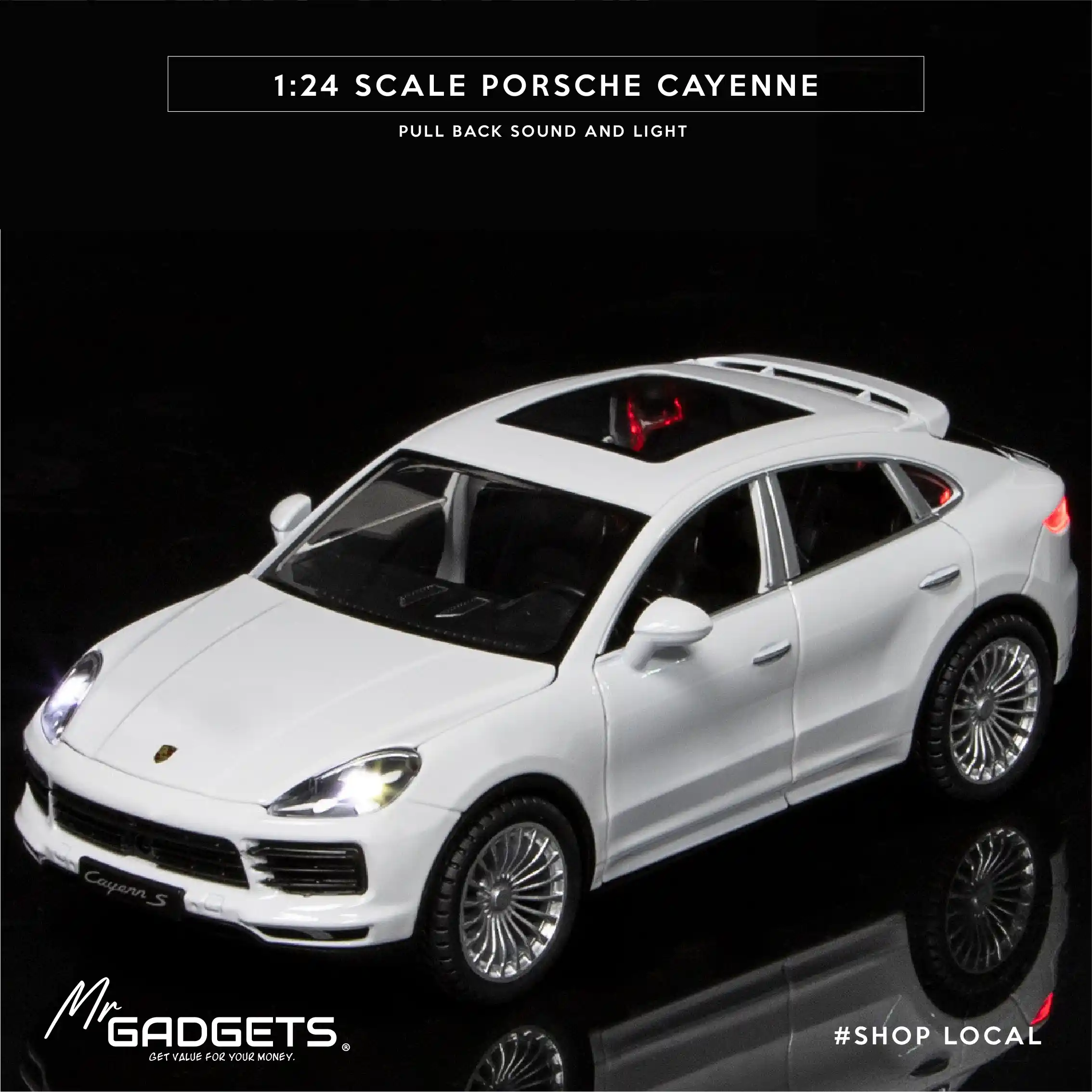 Porsche Cayenne 1:24 Scale DieCast - Image 6