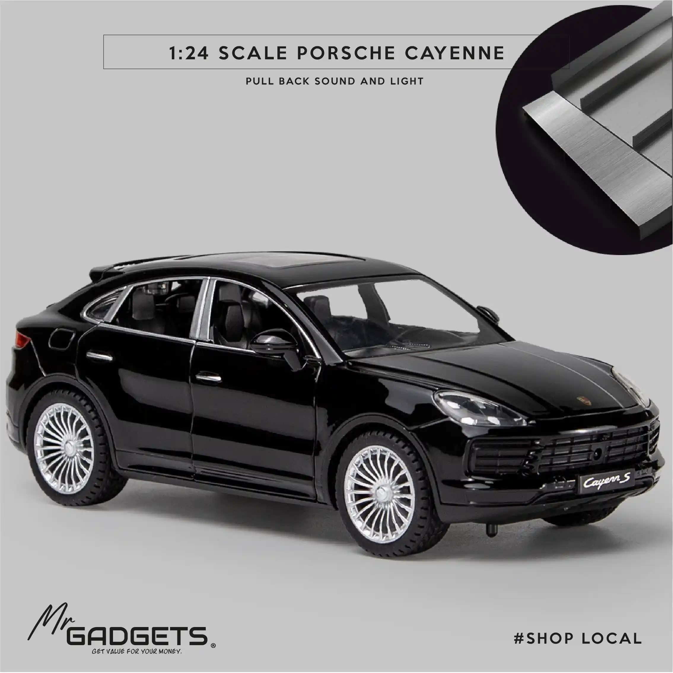 Porsche Cayenne 1:24 Scale DieCast - Image 7