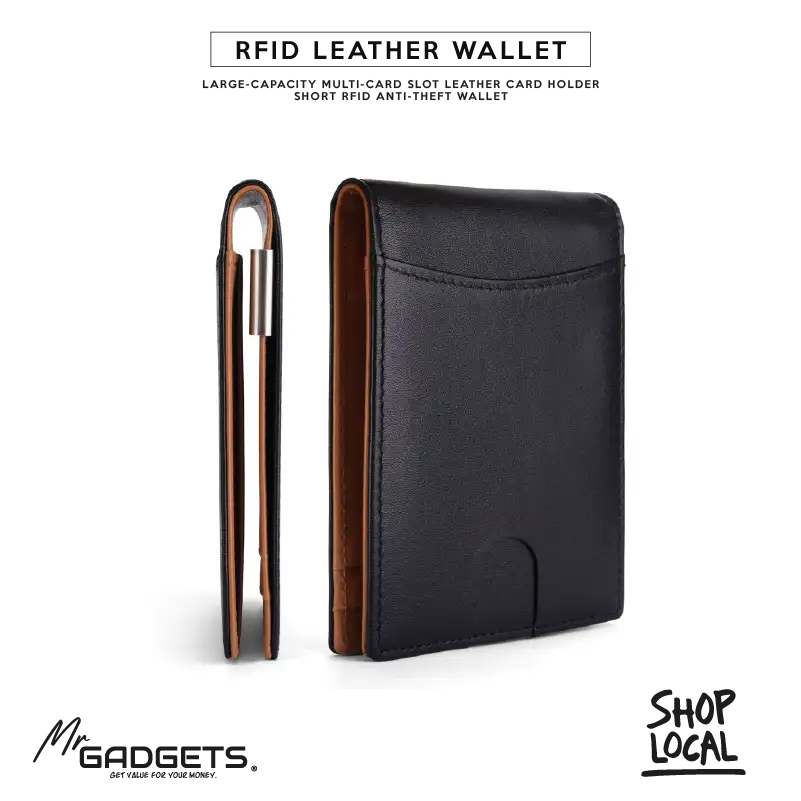 RFID Leather Wallet - Image 2
