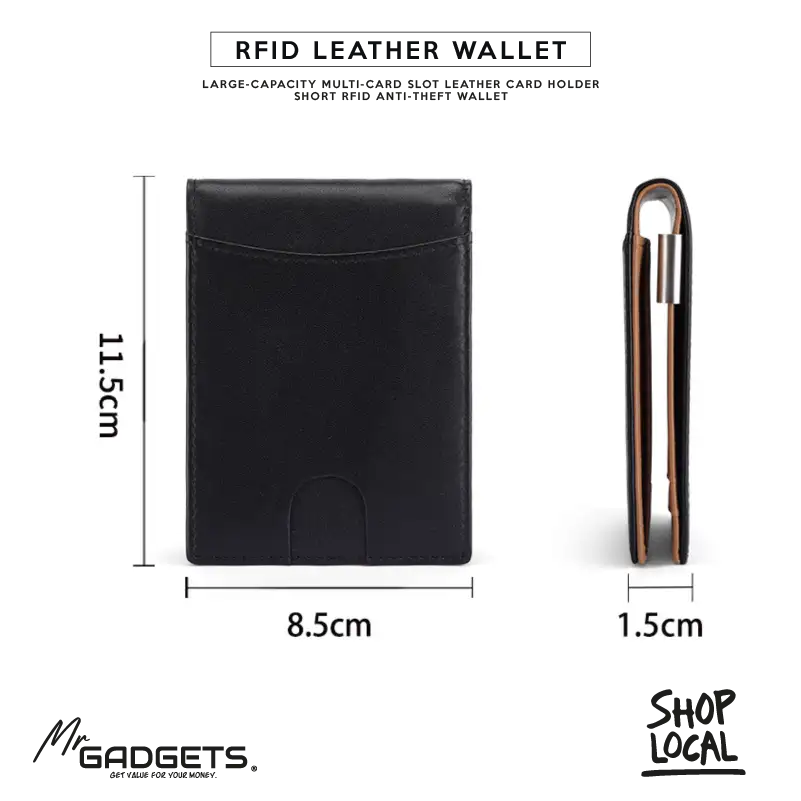 RFID Leather Wallet - Image 3