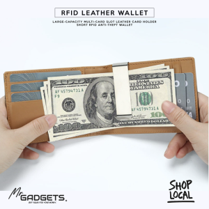 RFID Leather Wallet