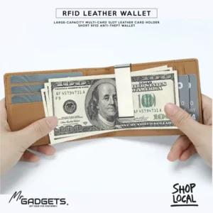 RFID Leather Wallet