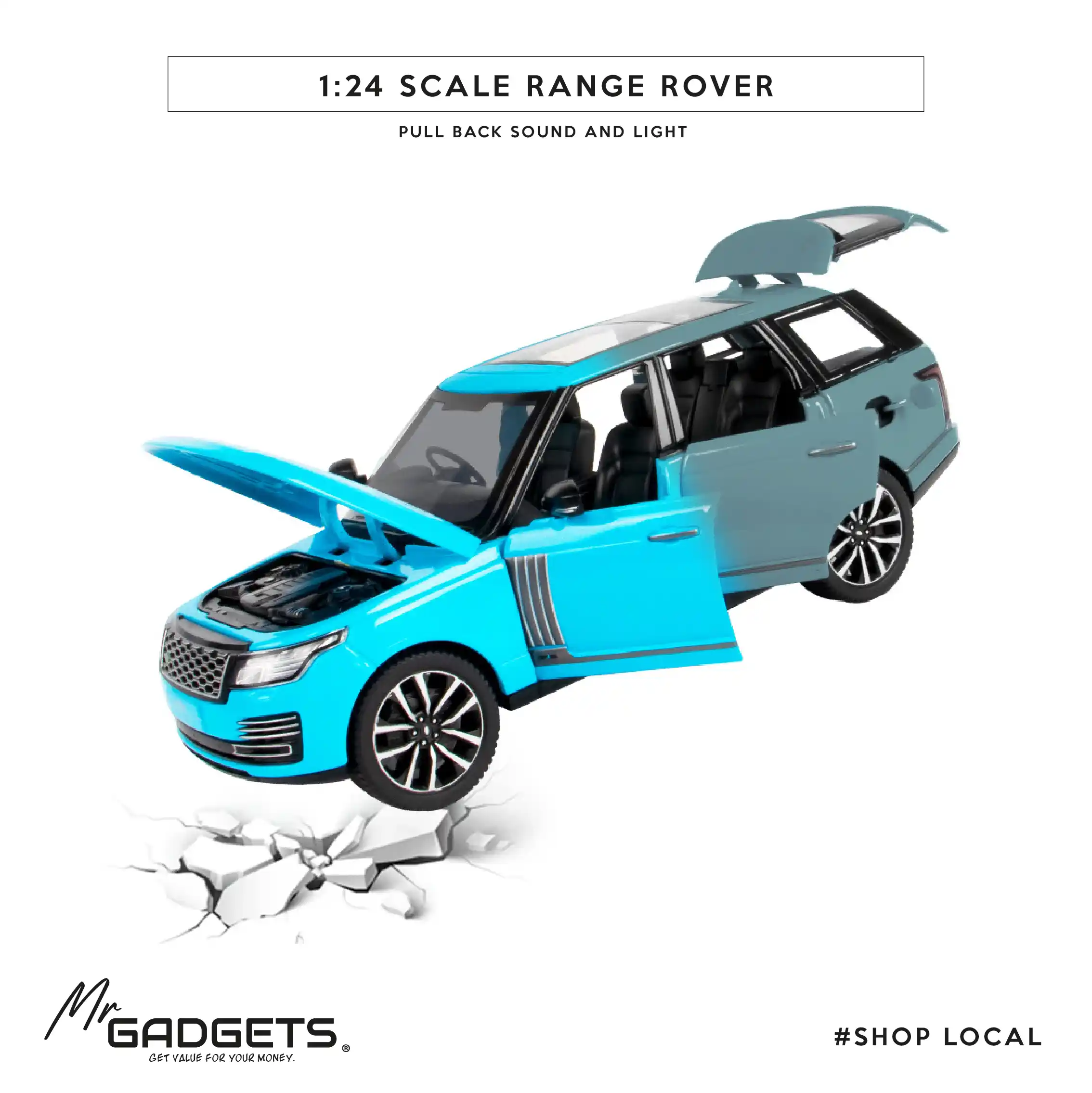 Range Rover 2022 1:24 Scale Die Cast - Image 3