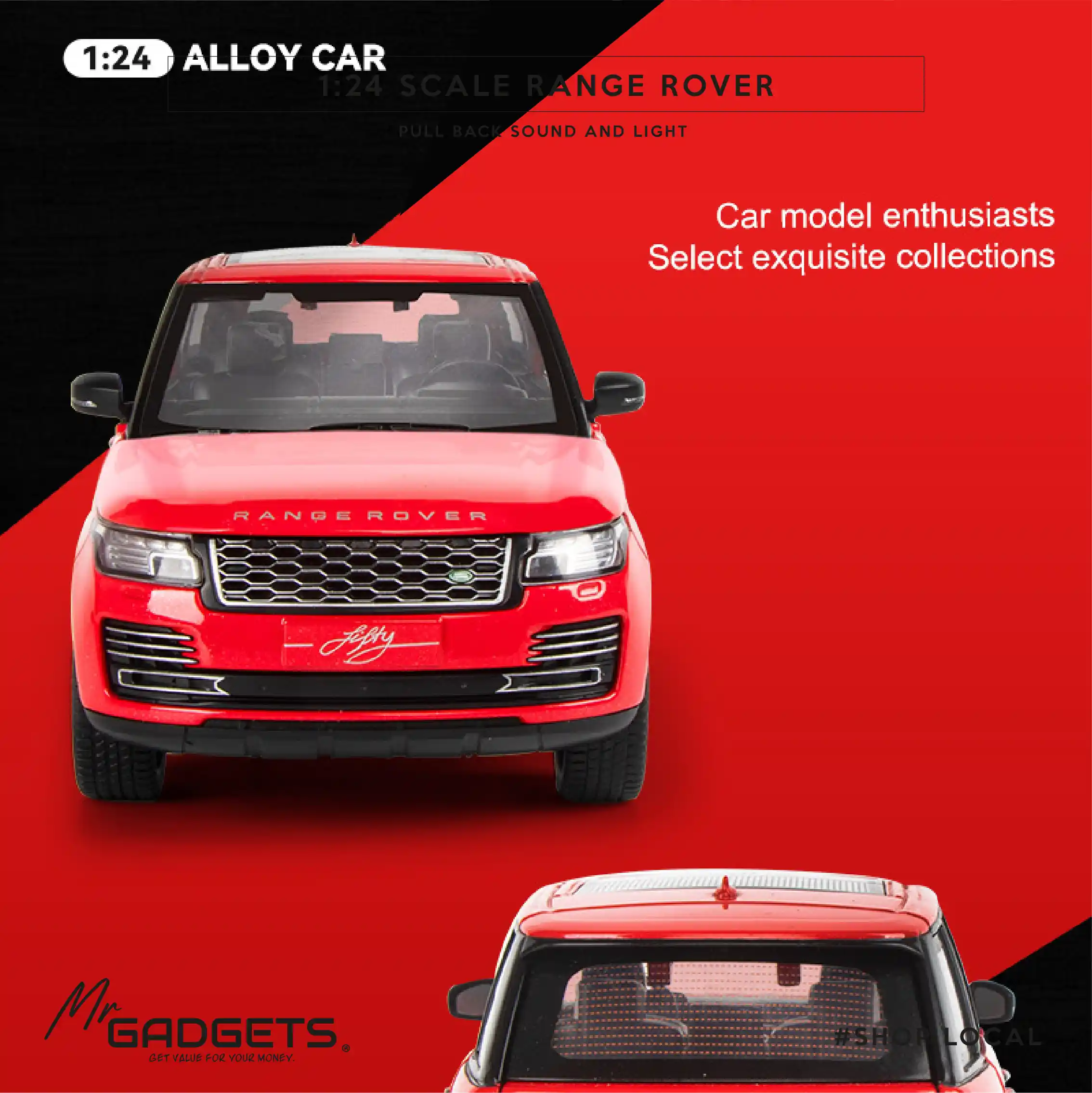 Range Rover 2022 1:24 Scale Die Cast - Image 4