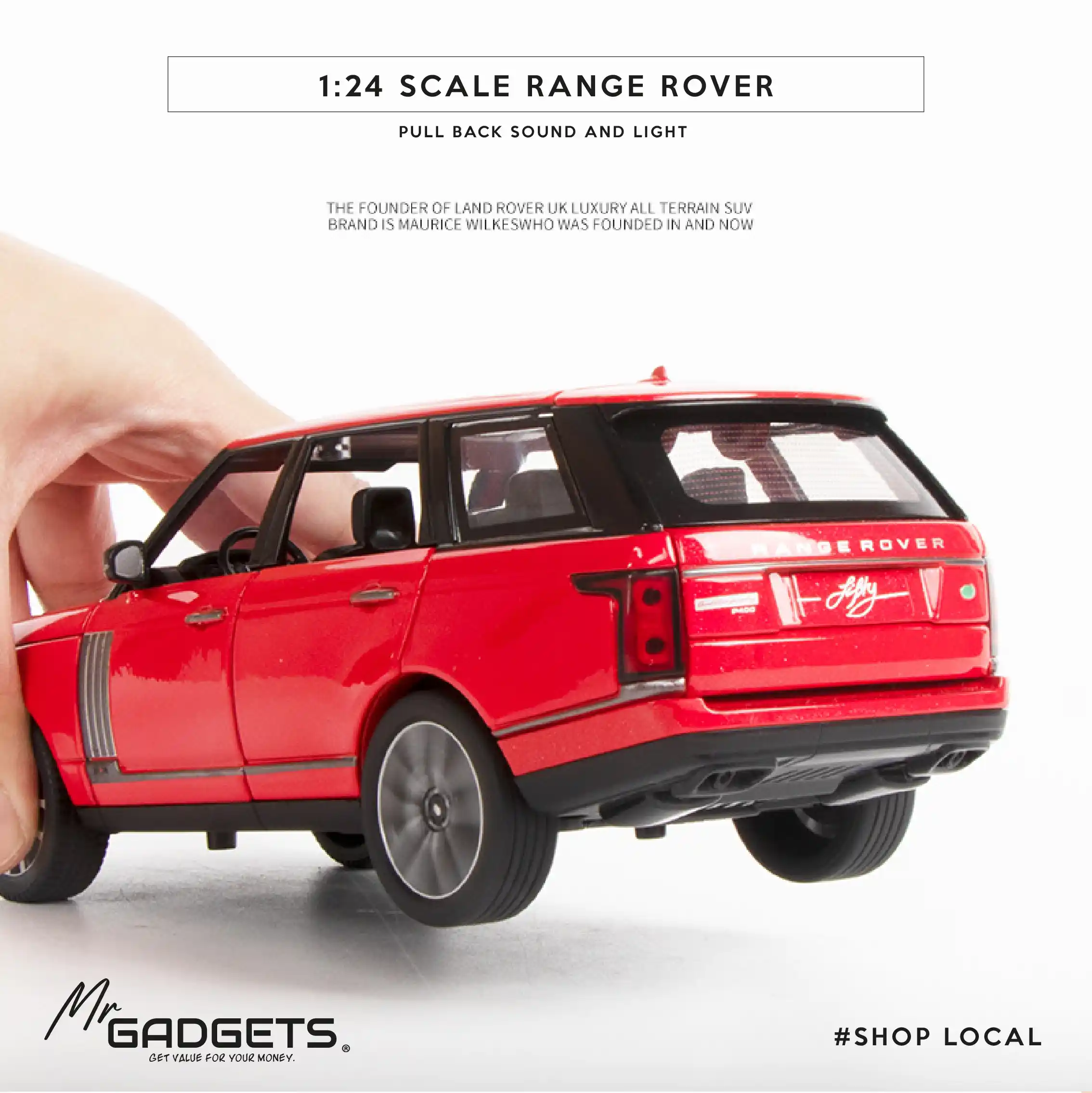 Range Rover 2022 1:24 Scale Die Cast - Image 5