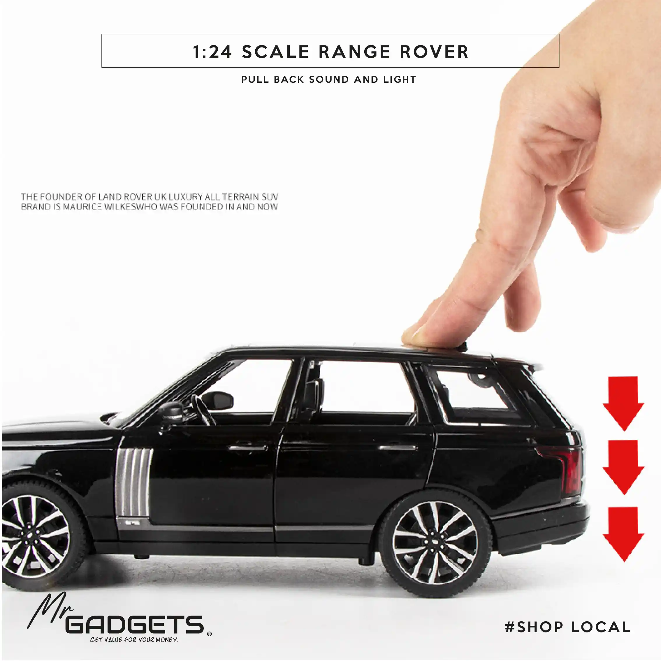 Range Rover 2022 1:24 Scale Die Cast - Image 6