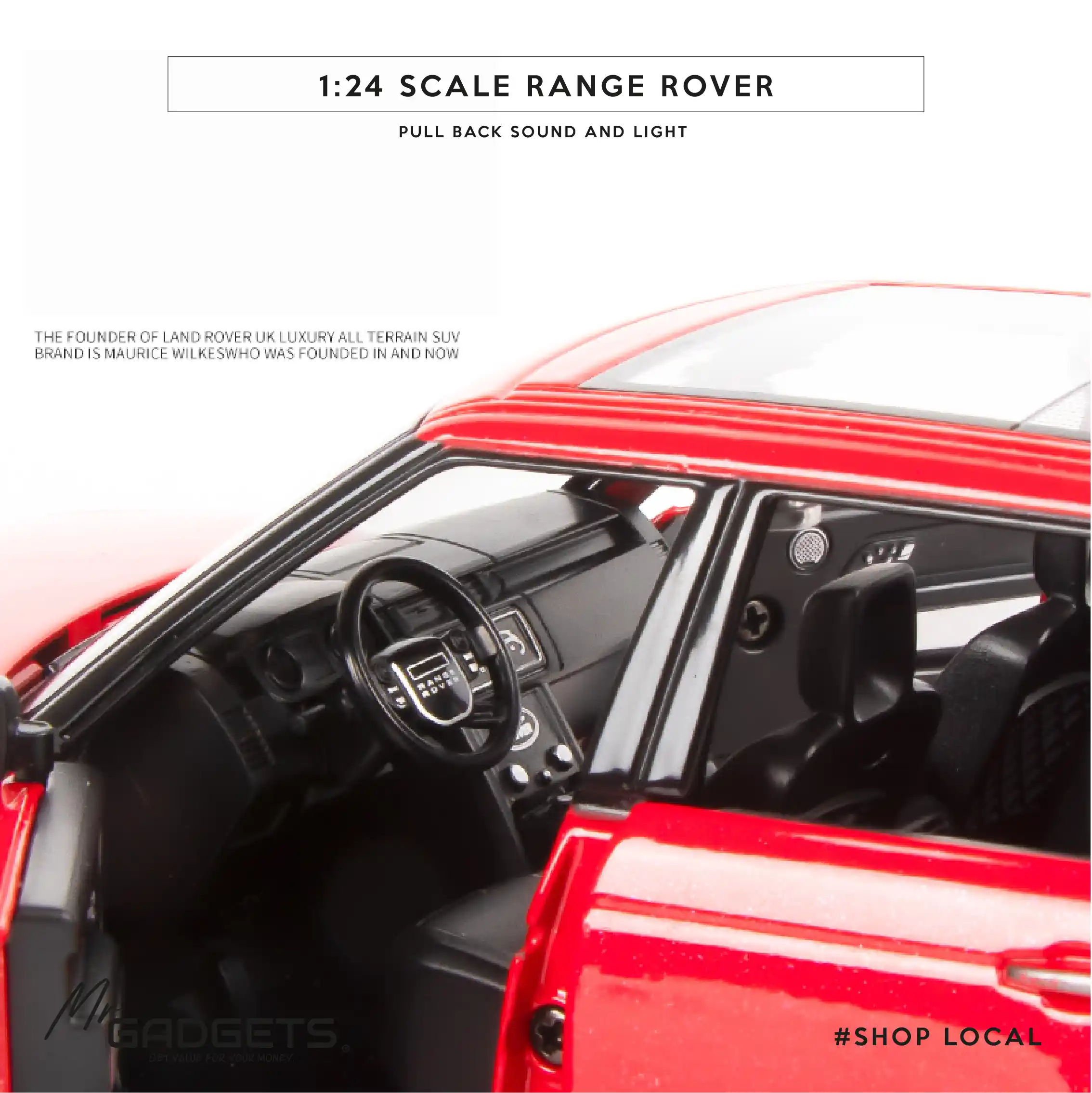 Range Rover 2022 1:24 Scale Die Cast - Image 7