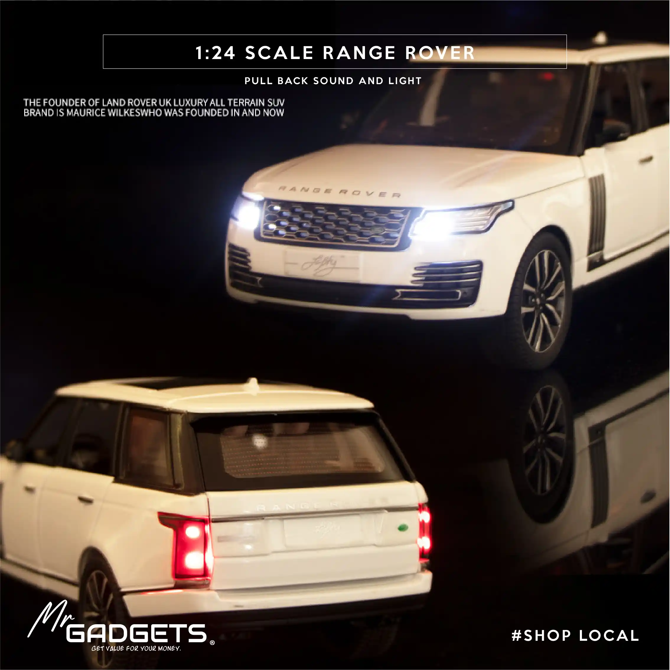Range Rover 2022 1:24 Scale Die Cast - Image 8