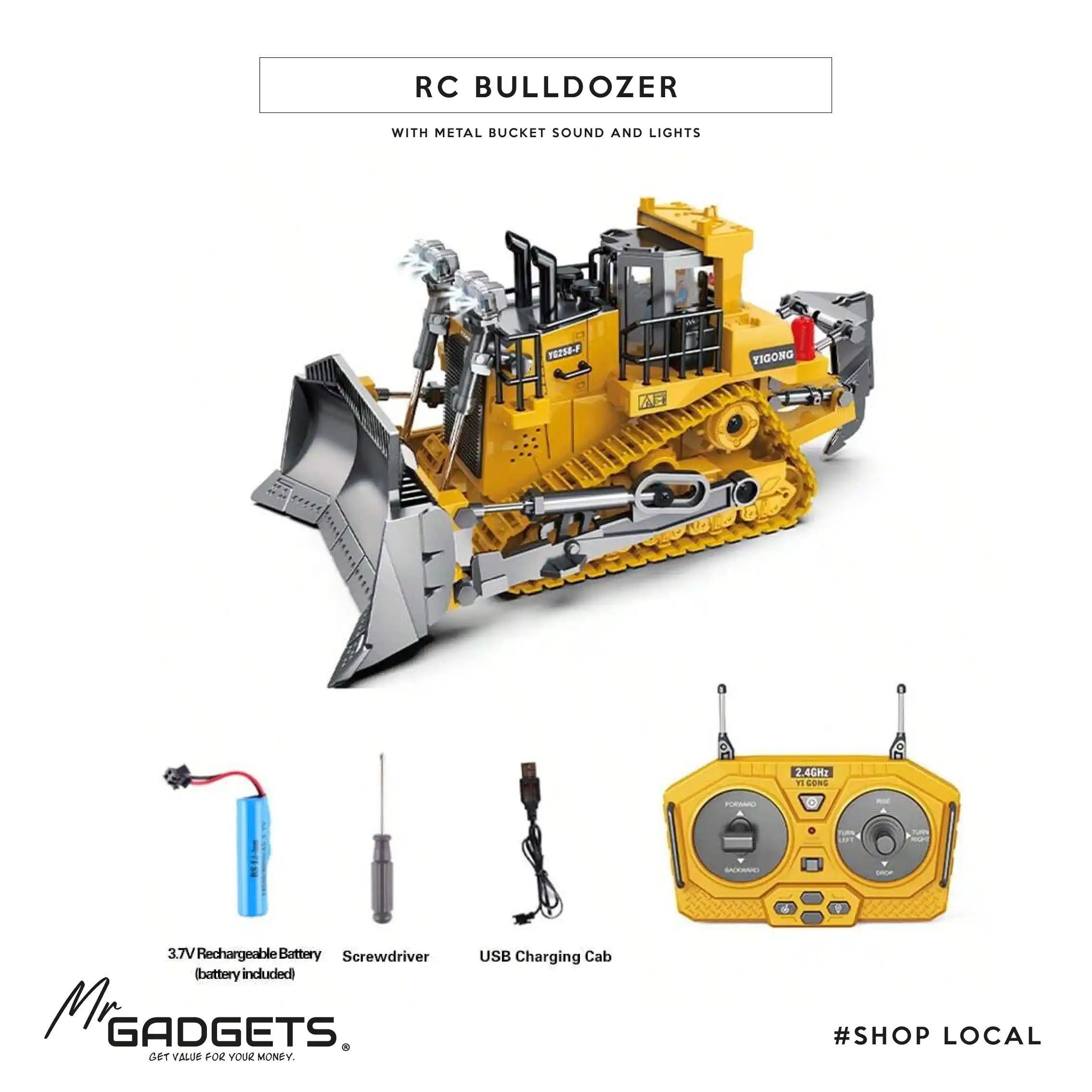 Rc Bulldozer - Image 4