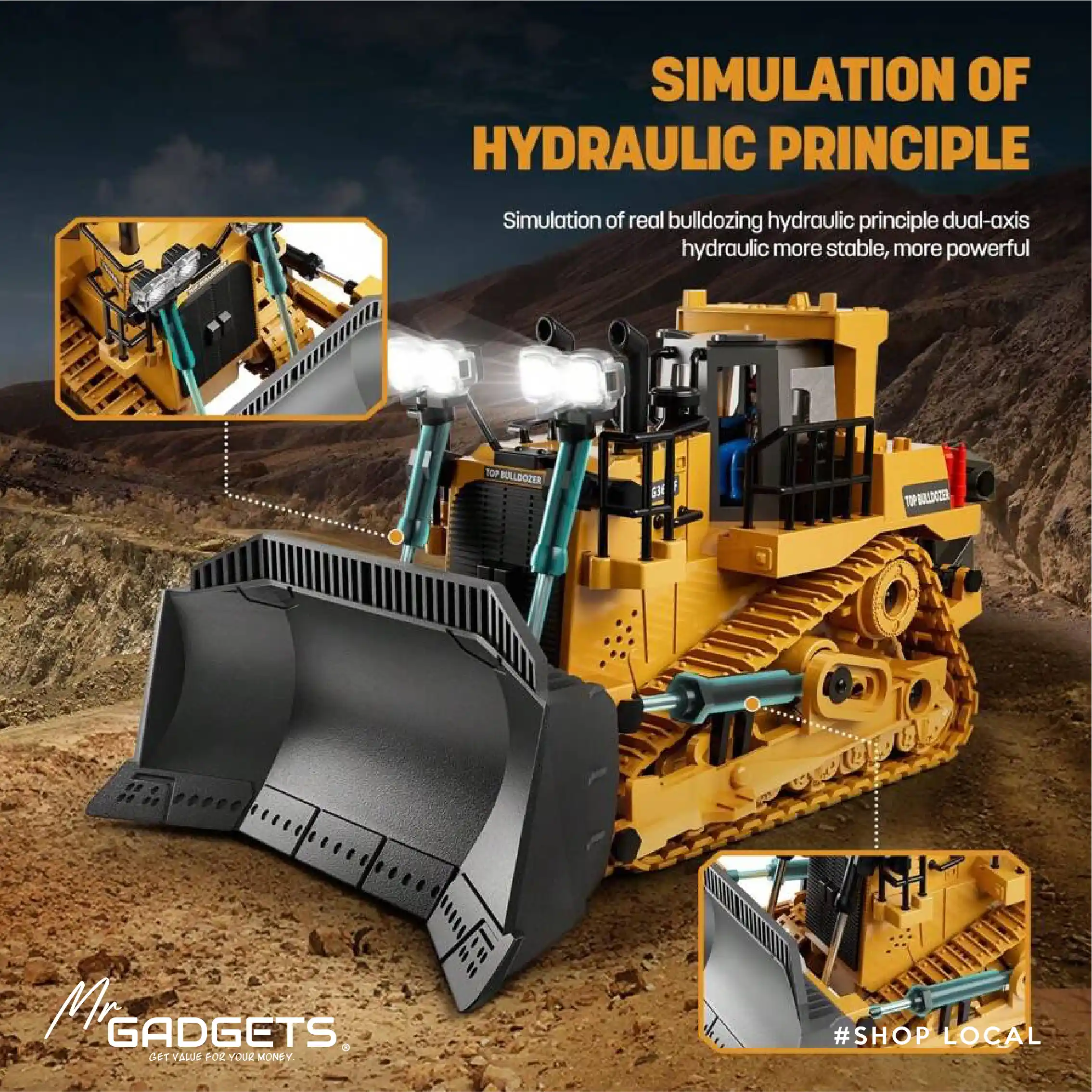 Rc Bulldozer - Image 6