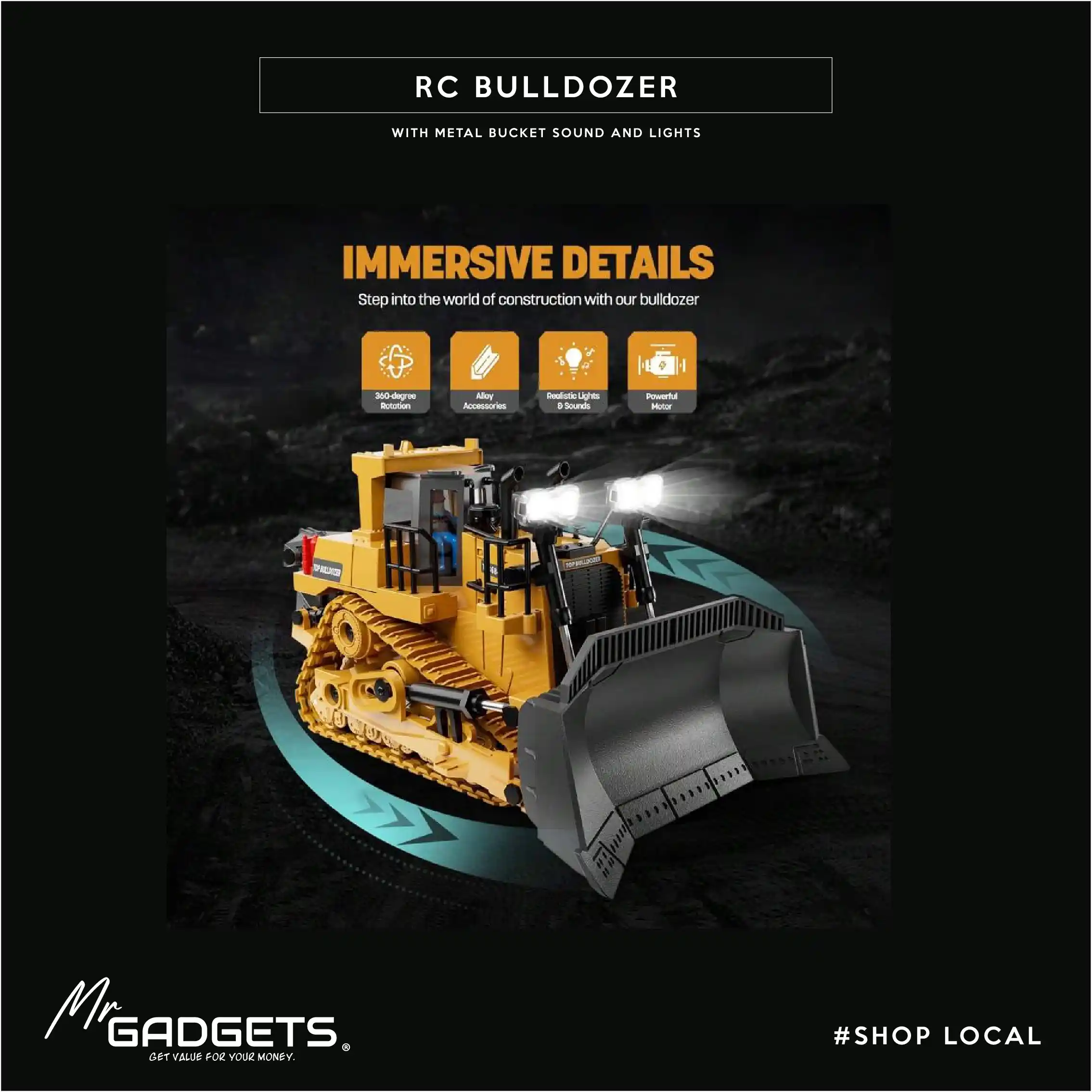 Rc Bulldozer - Image 7