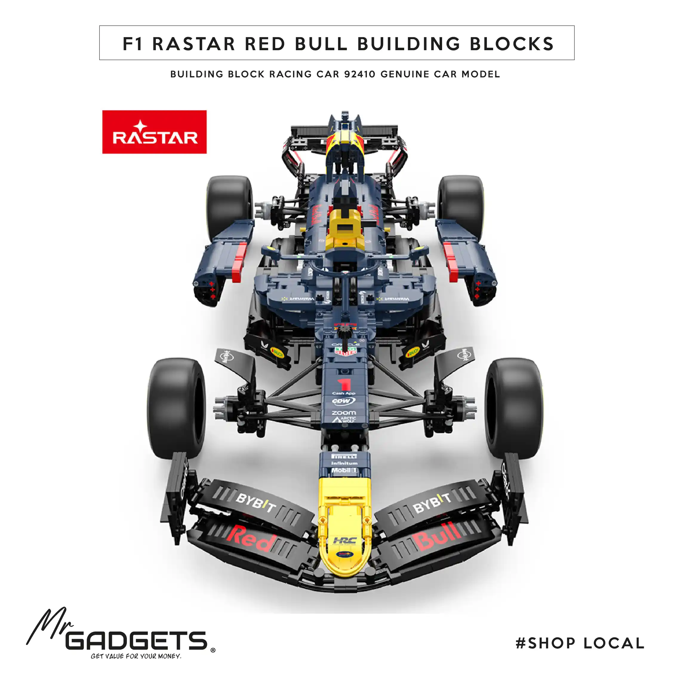 Rastar Lego Red Bull Building Blocks - Image 2