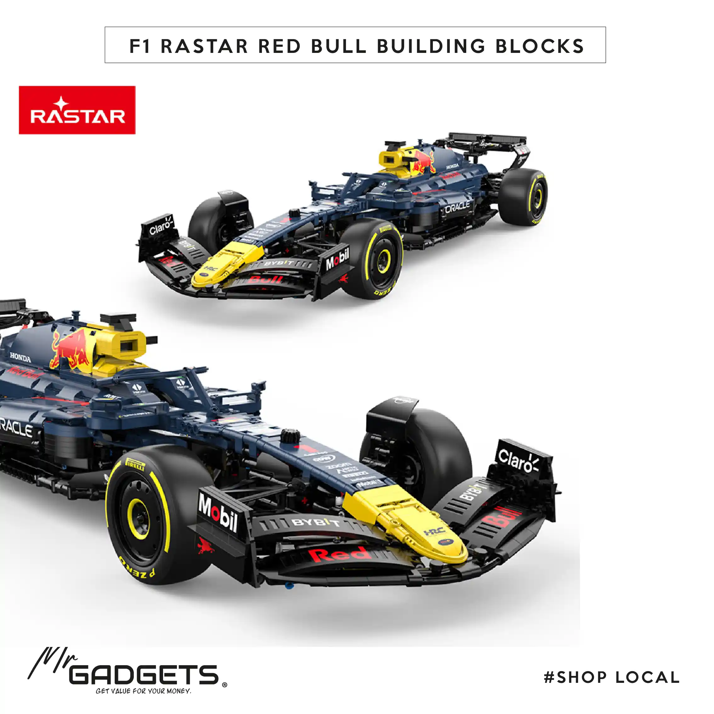 Rastar Lego Red Bull Building Blocks - Image 3