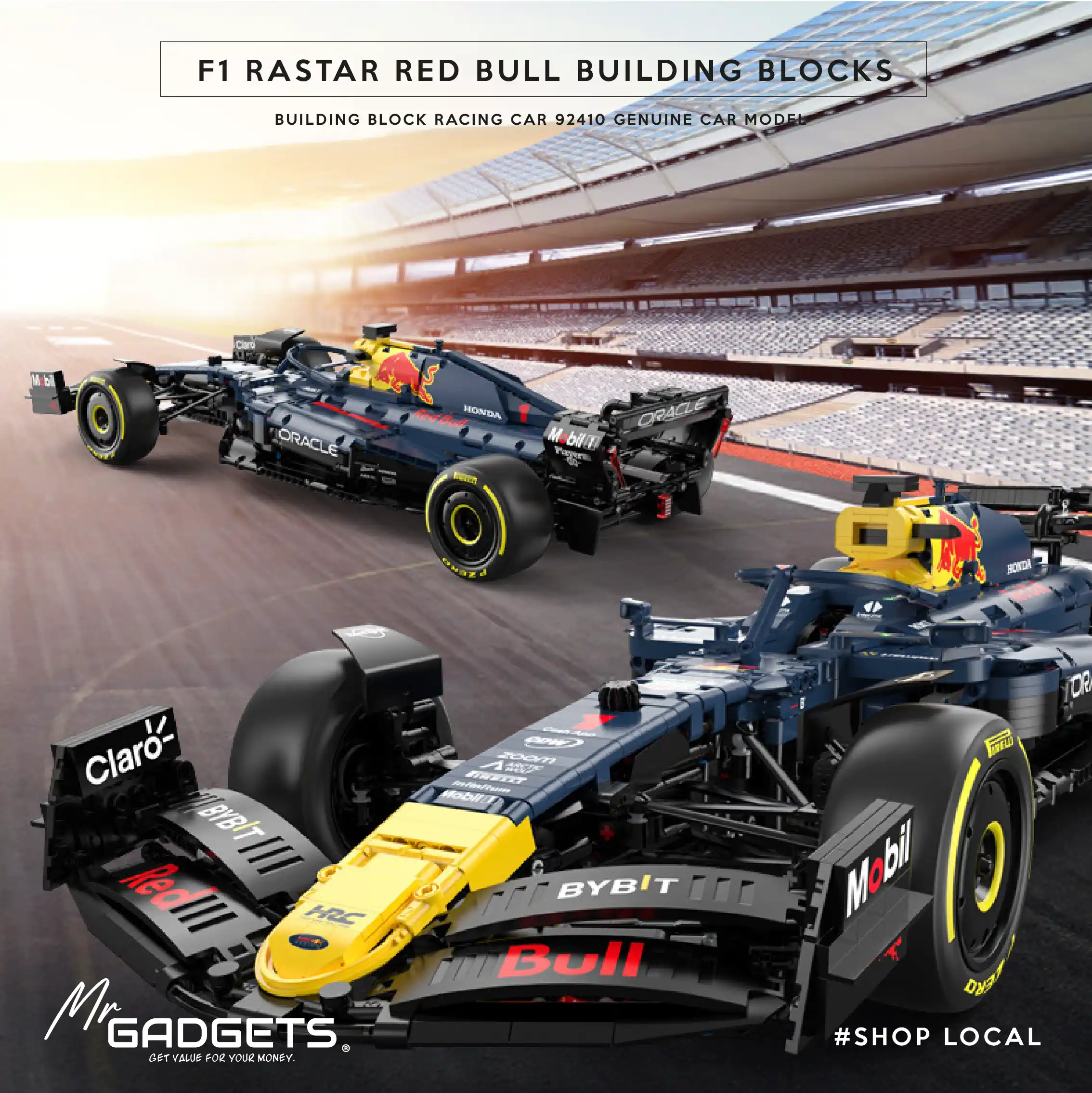 Rastar Lego Red Bull Building Blocks - Image 7