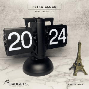 Retro Digital Flip Desk Clock