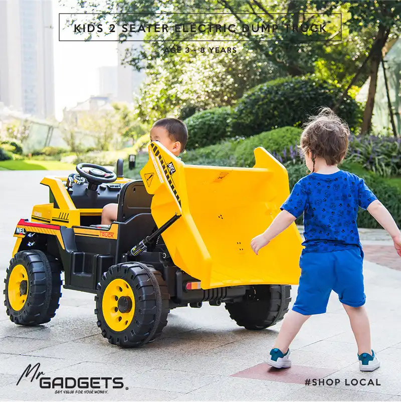 Kids Electric Ride on Dump Truck - Image 3