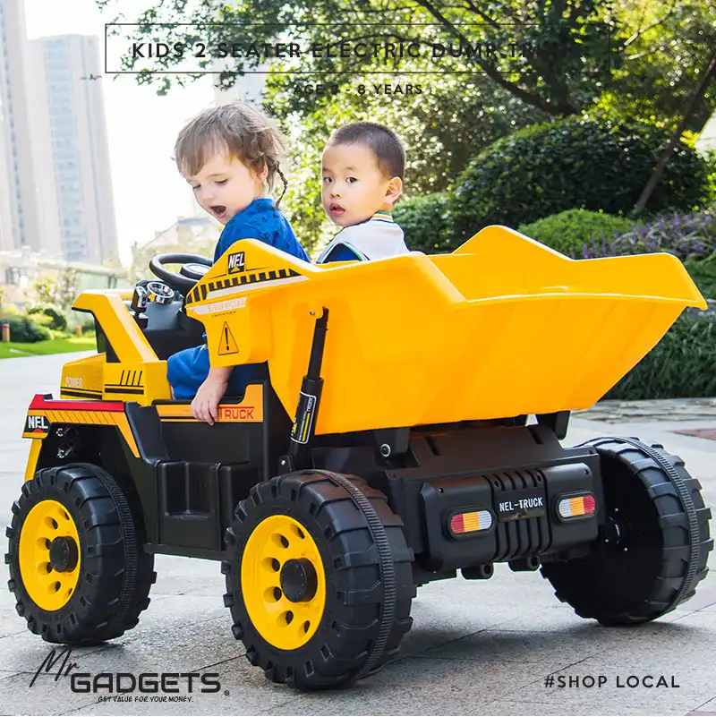 Kids Electric Ride on Dump Truck - Image 4