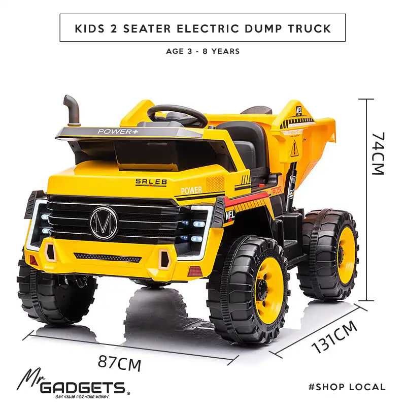 Kids Electric Ride on Dump Truck - Image 5