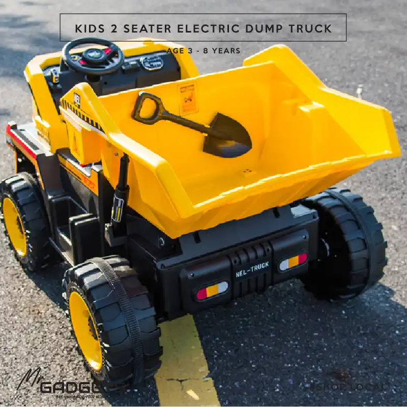 Kids Electric Ride on Dump Truck - Image 6