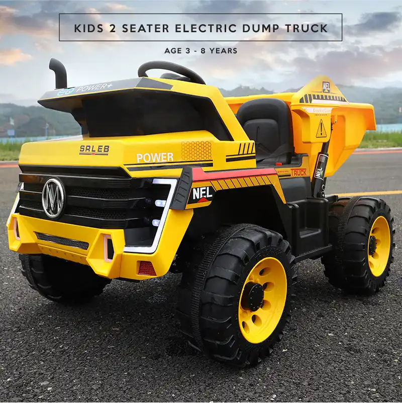 Kids Electric Ride on Dump Truck - Image 7
