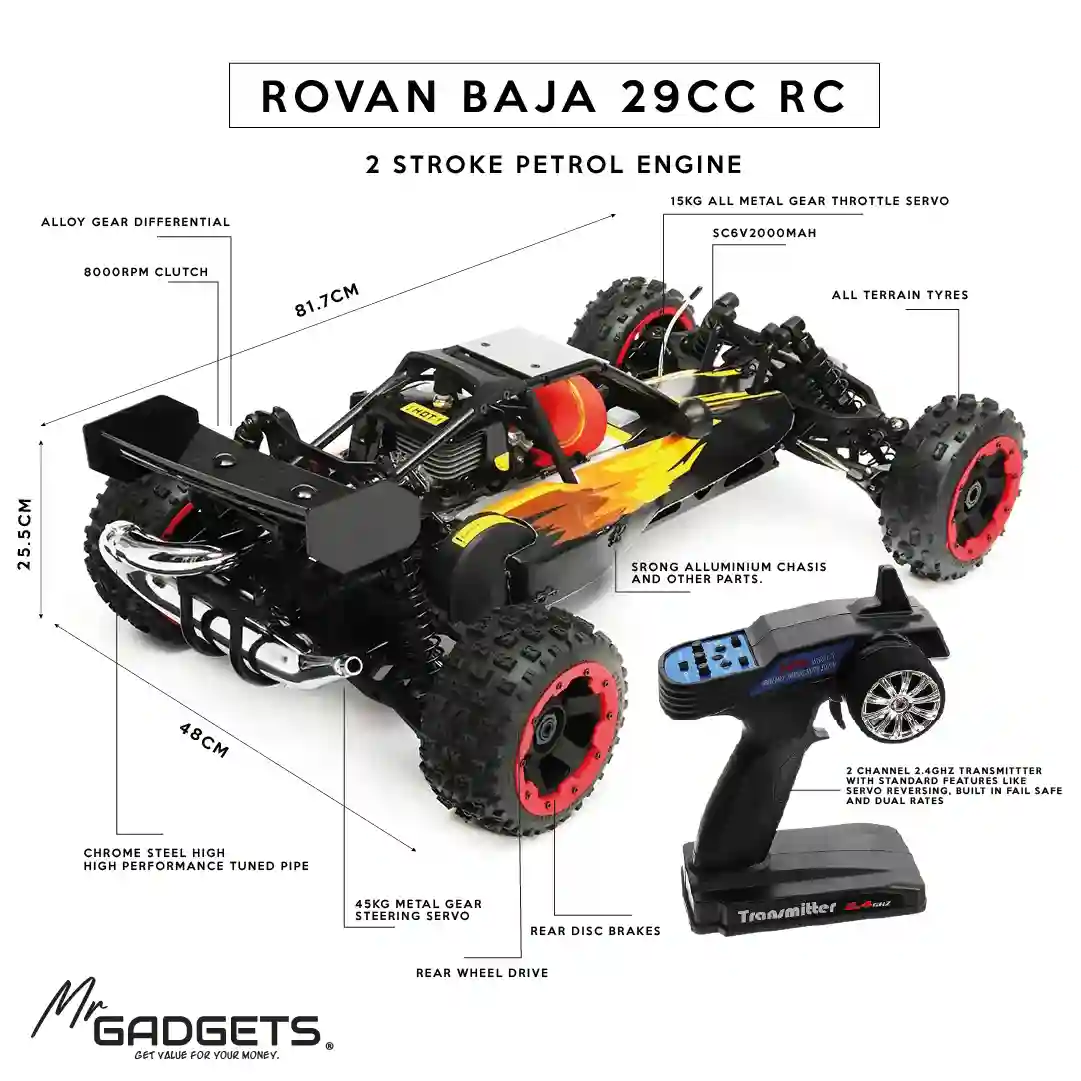 Rovan Baja Petrol Rc Car