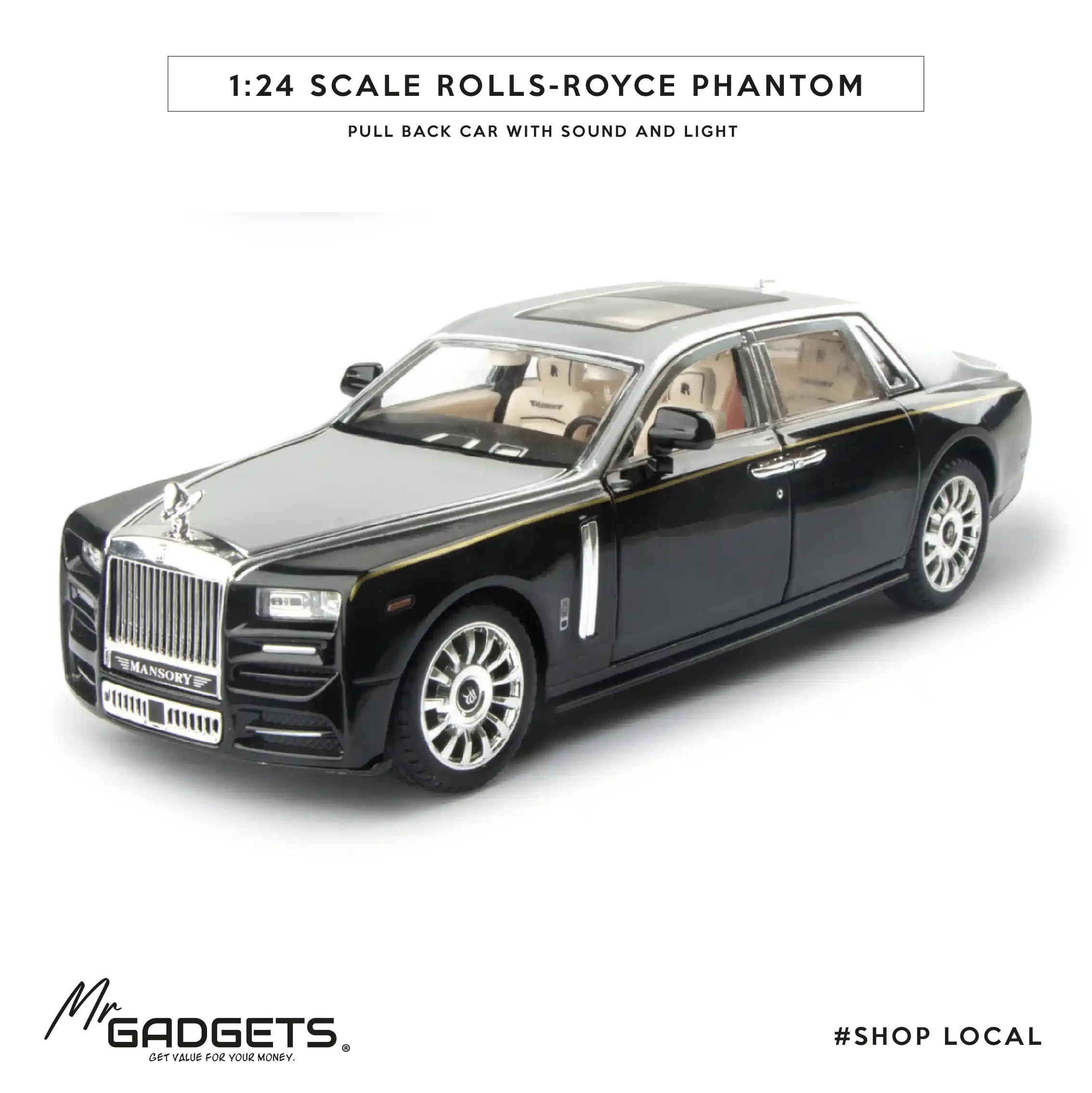 Rolls-Royce Phantom 1:24 Die-Cast