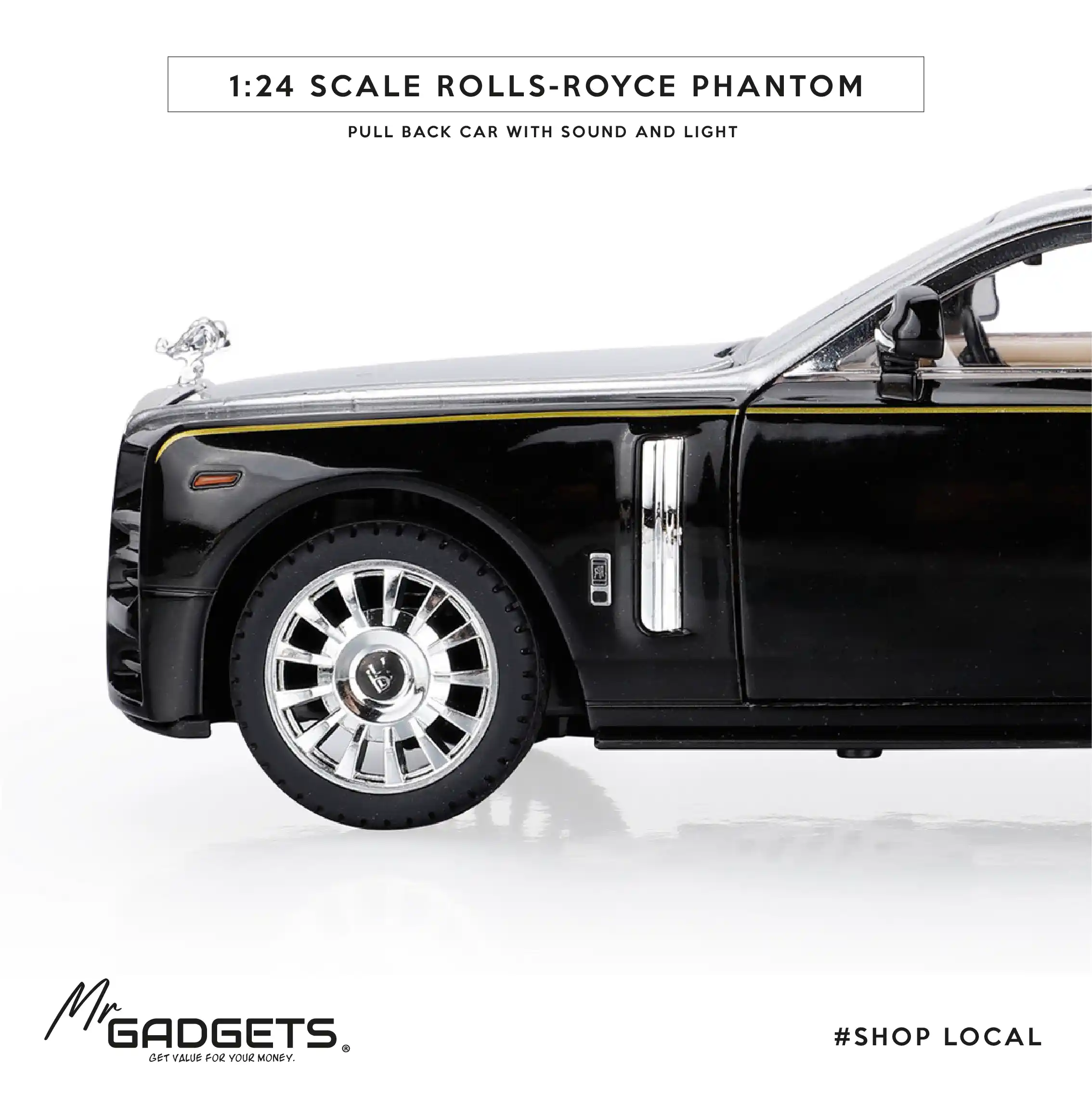 Rolls-Royce Phantom 1:24 Die-Cast - Image 6