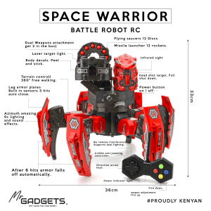 Space Warrrior Rc Robot