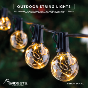 Outdoor / indoor string lights