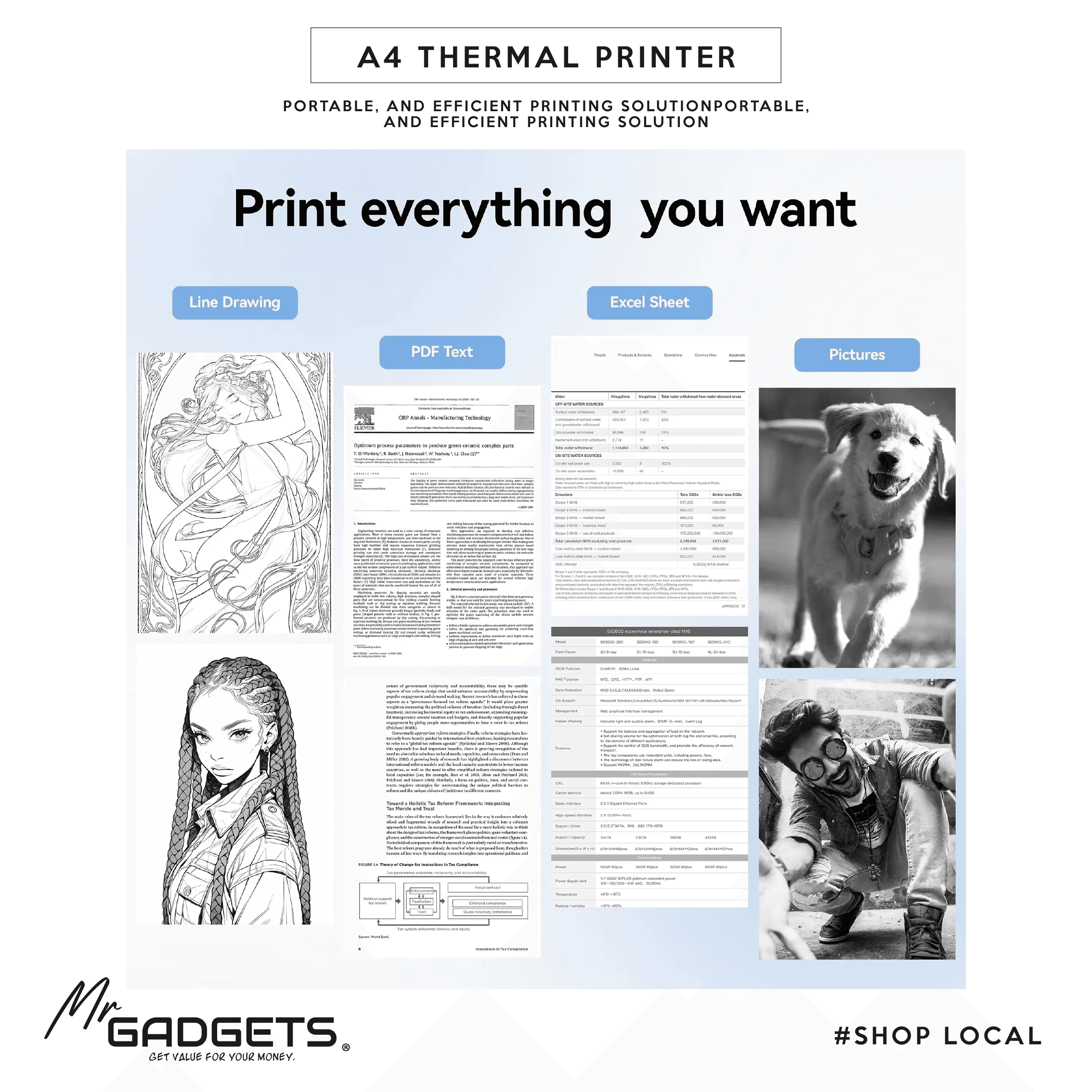 A4 Thermal Printer Phomemo - Image 5
