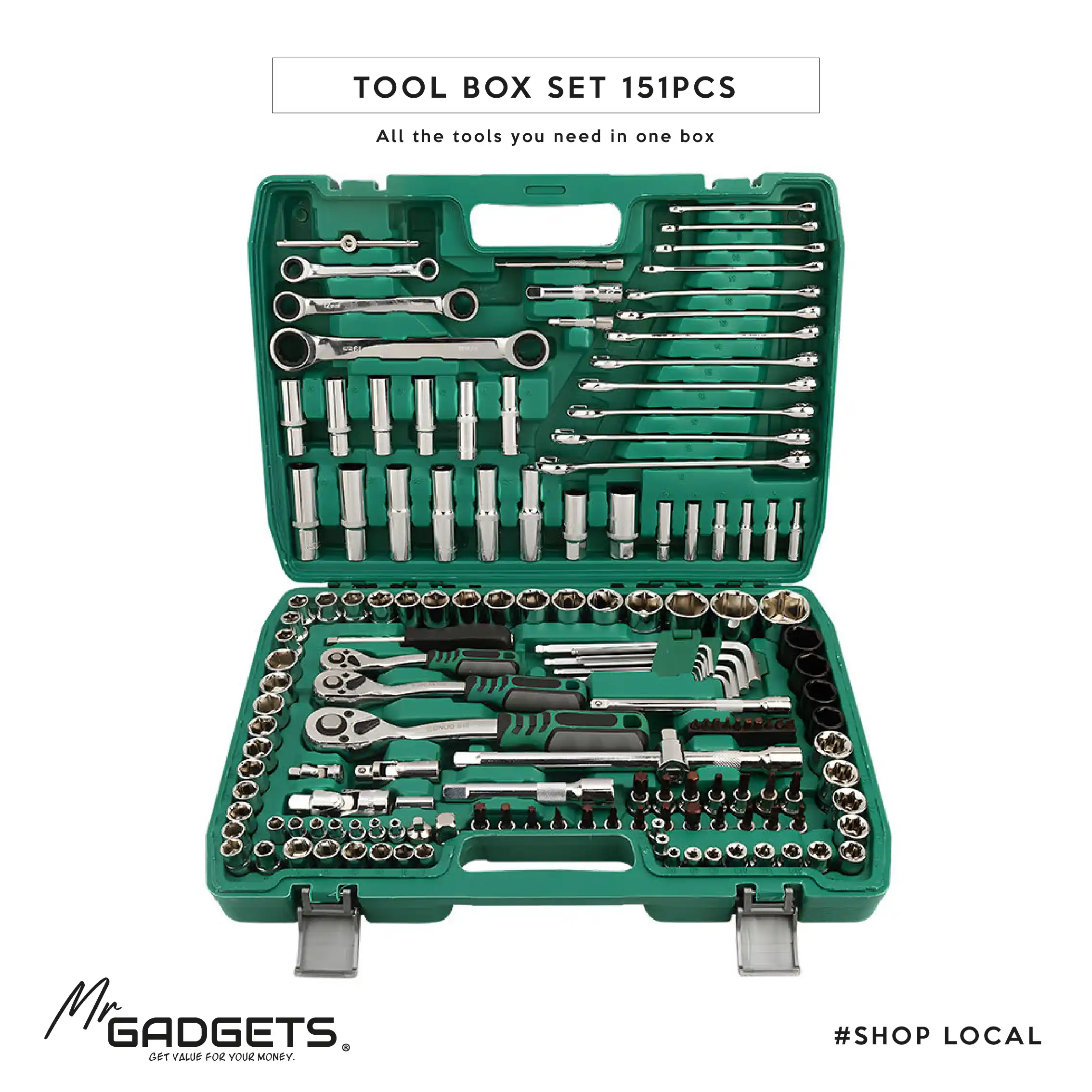 Tool Box Set 151pcs - Image 3