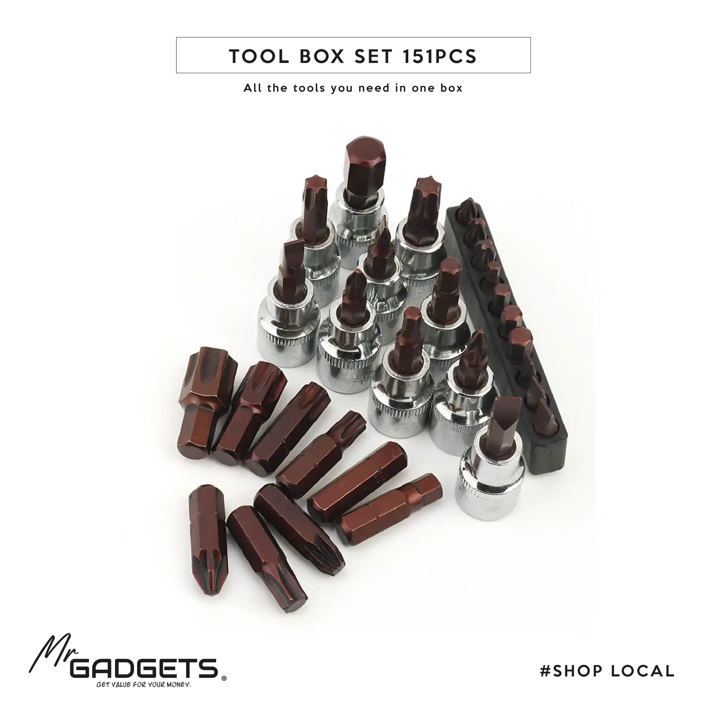 Tool Box Set 151pcs - Image 4