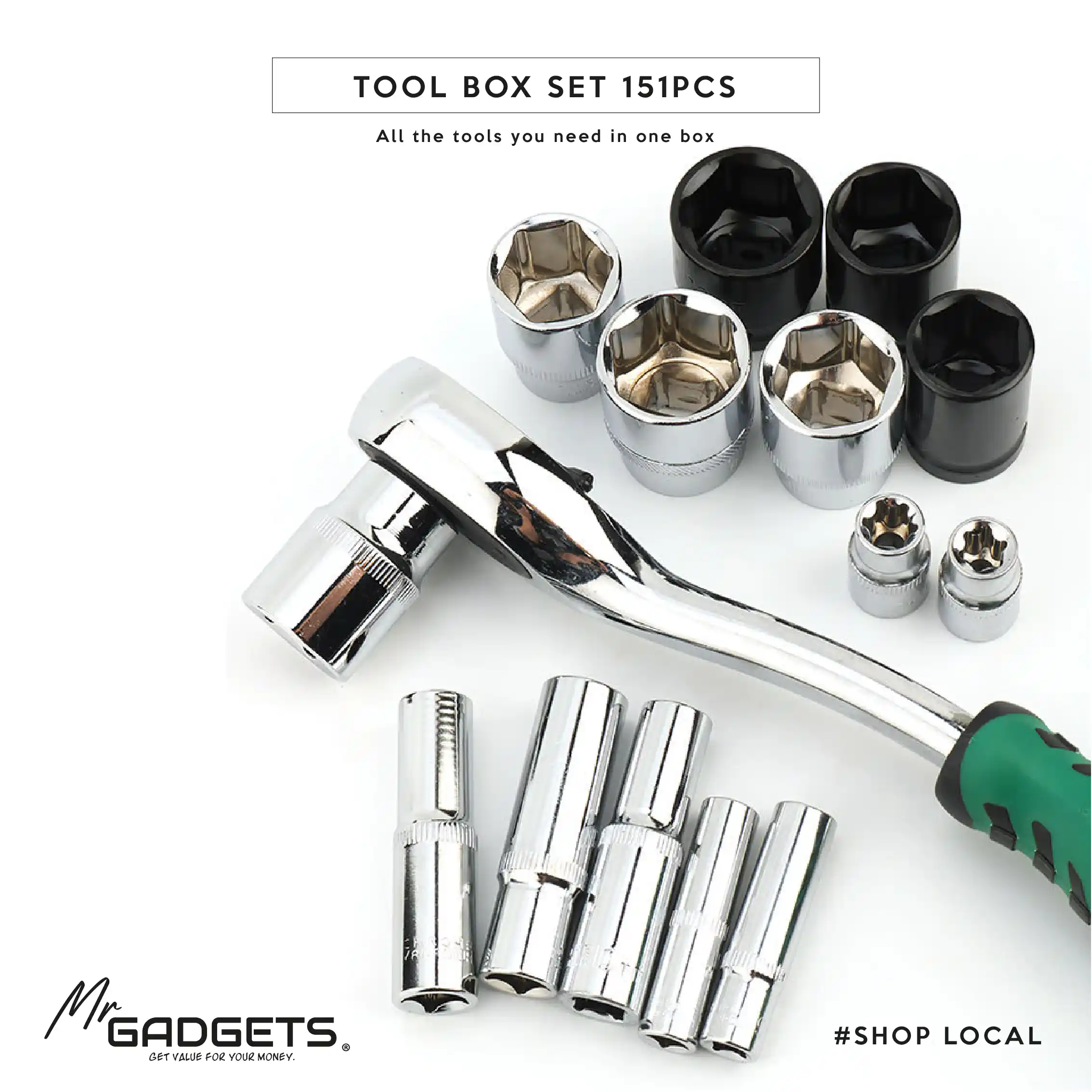 Tool Box Set 151pcs - Image 5