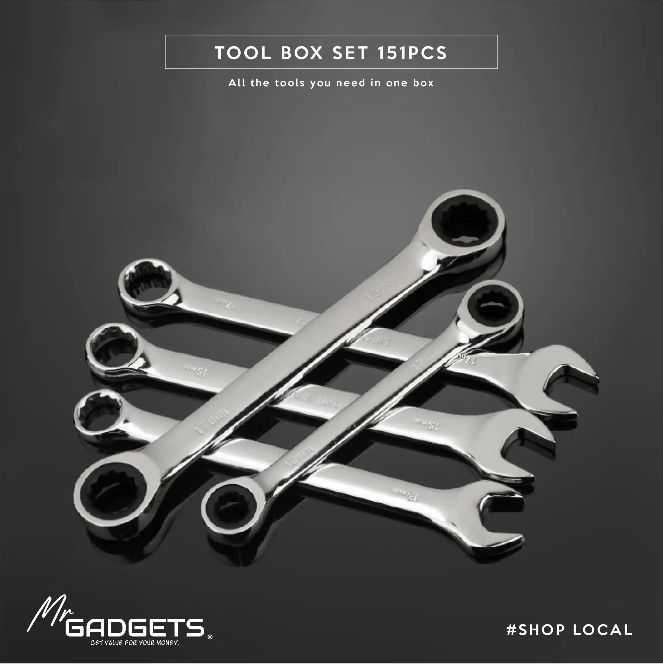 Tool Box Set 151pcs - Image 6