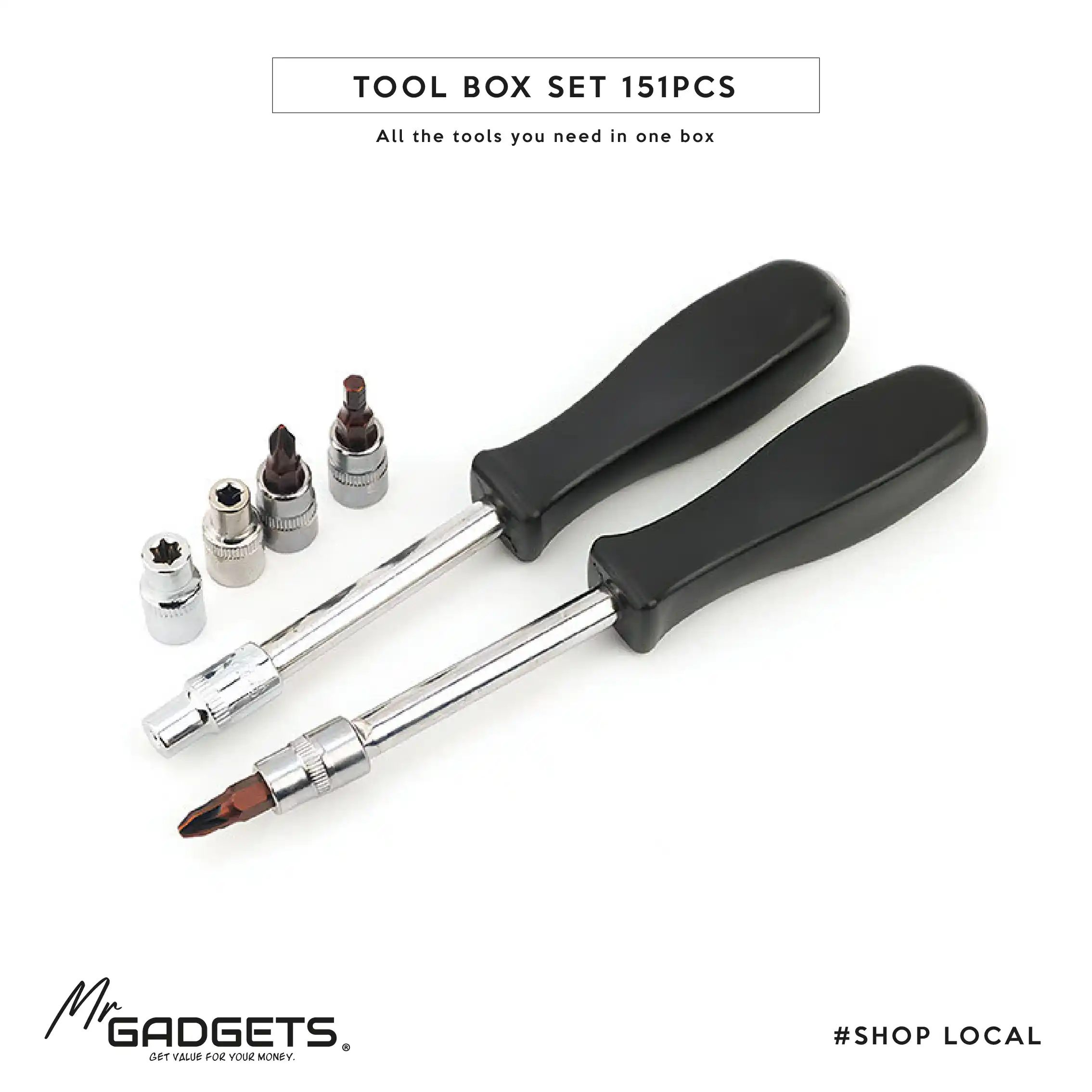 Tool Box Set 151pcs - Image 7