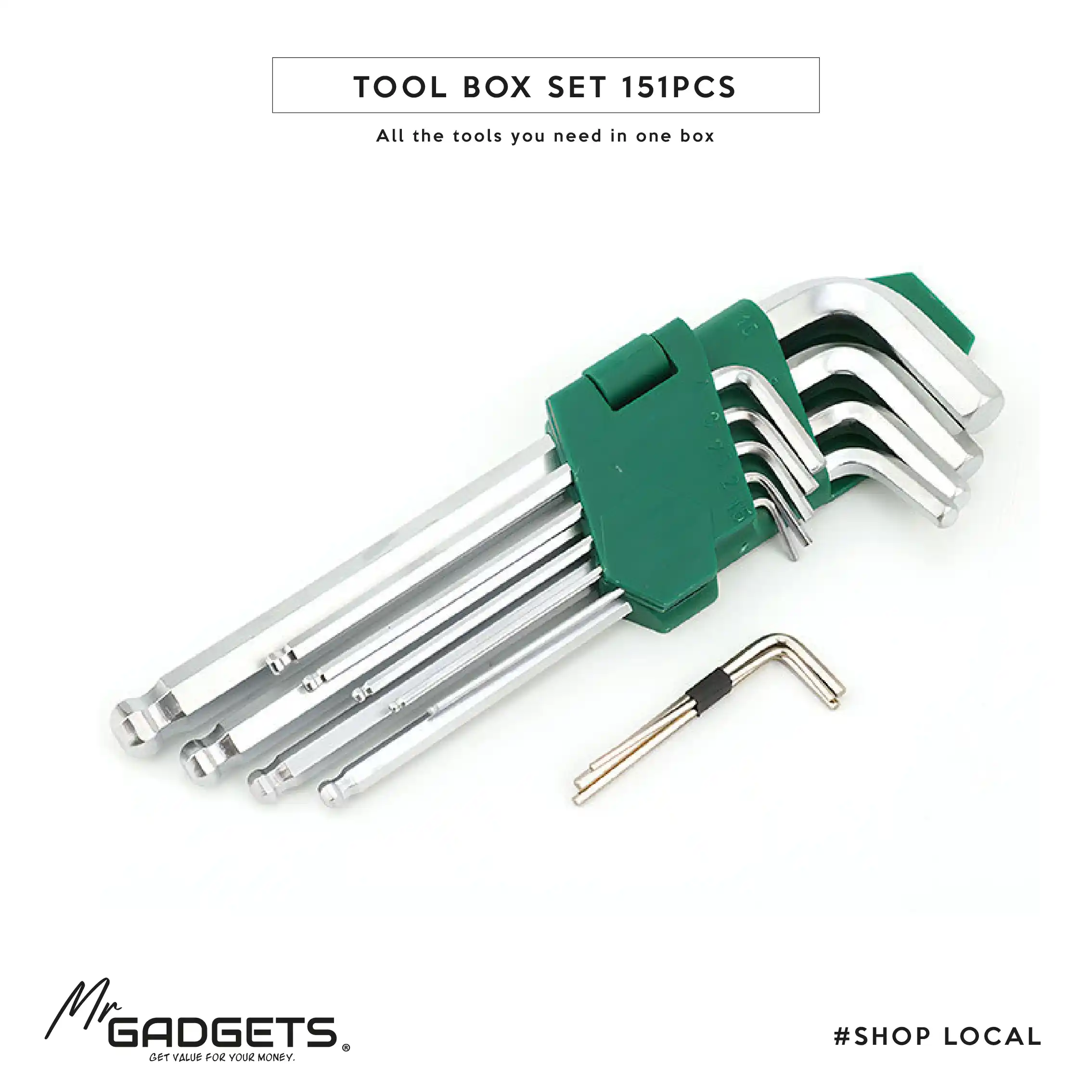 Tool Box Set 151pcs - Image 8