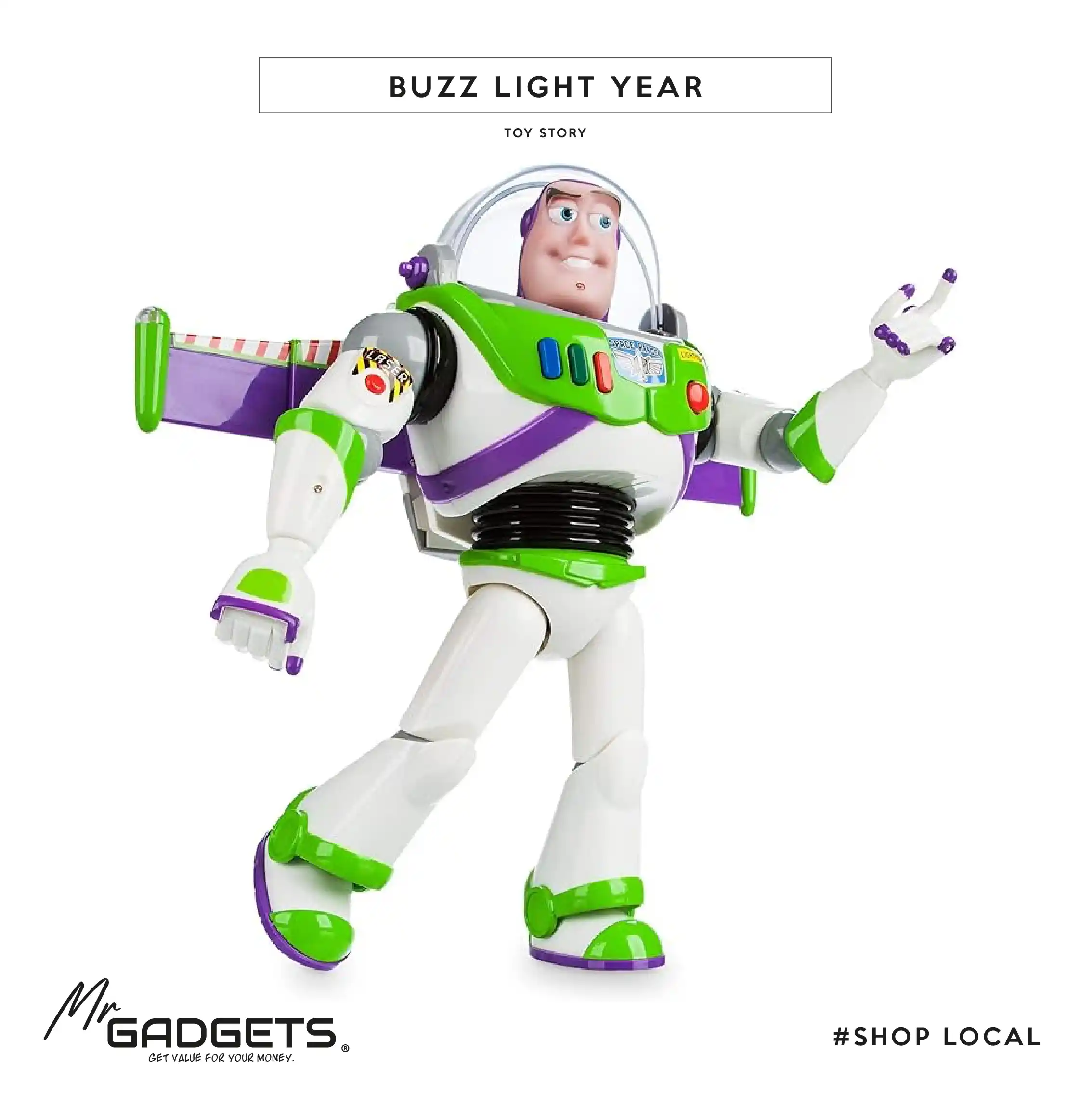 Buzz Lightyear Toy - Image 4